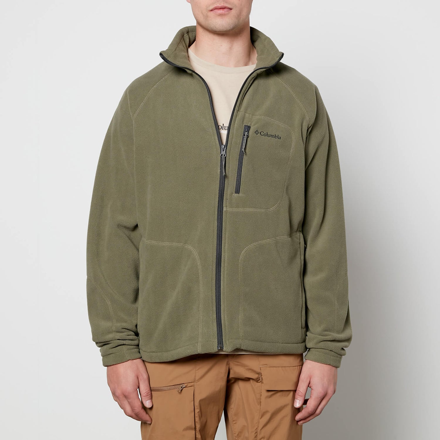 Columbia Men's Fast Trek Ii Full Zip Fleece - Stone Green