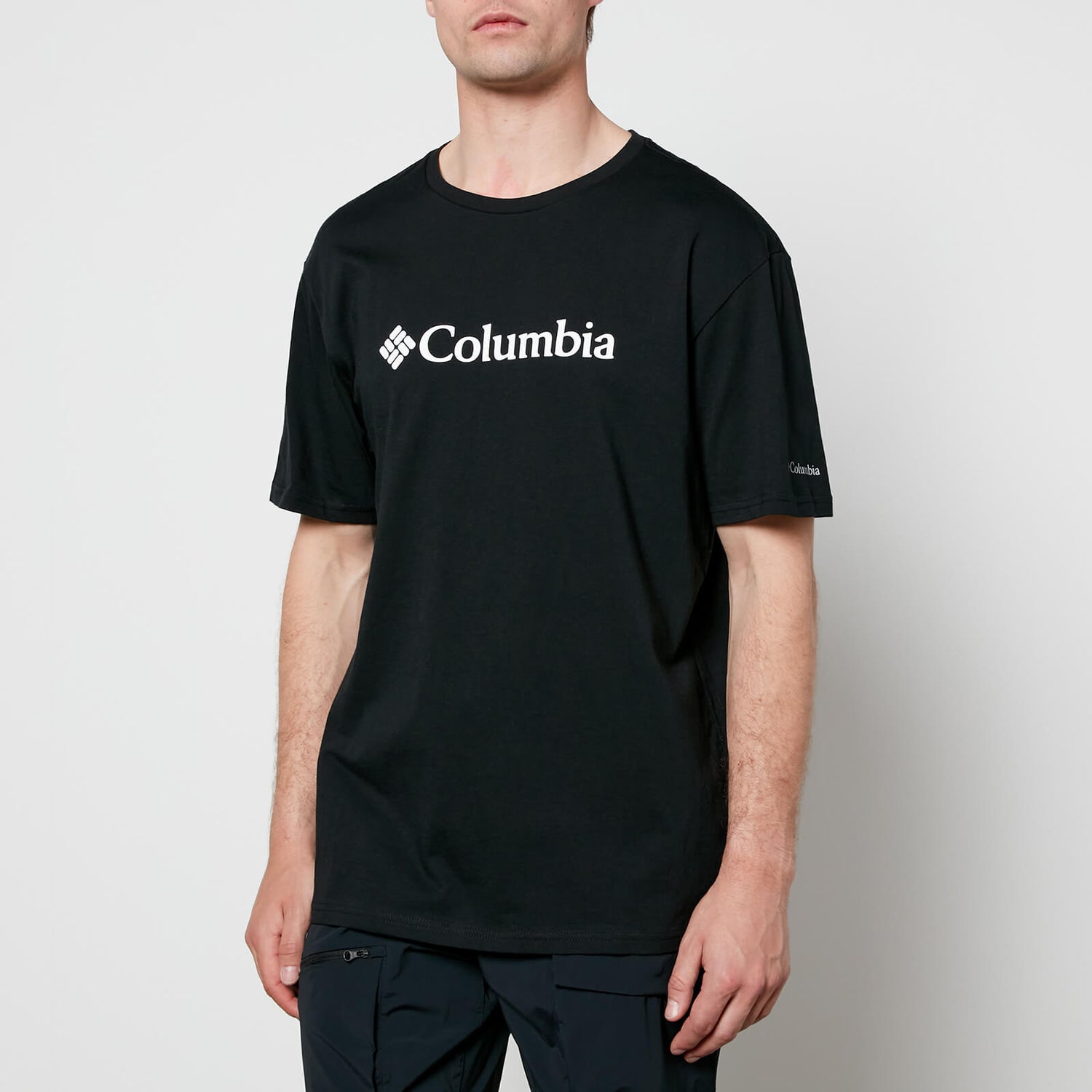 Columbia Men's Csc Basic Logo Short Sleeve T-Shirt - Black - S