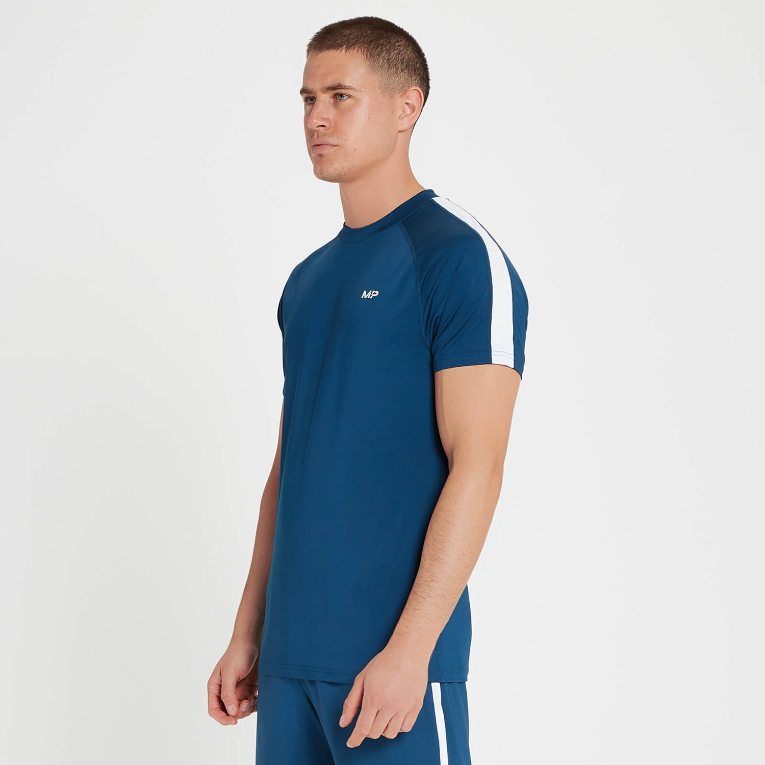 Мужская футболка с короткими рукавами Tempo от MP — Насыщенный синий - XXS