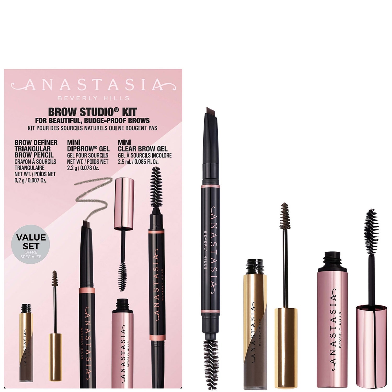 Anastasia Beverly Hills Brow Studio Kit (Various Shades)