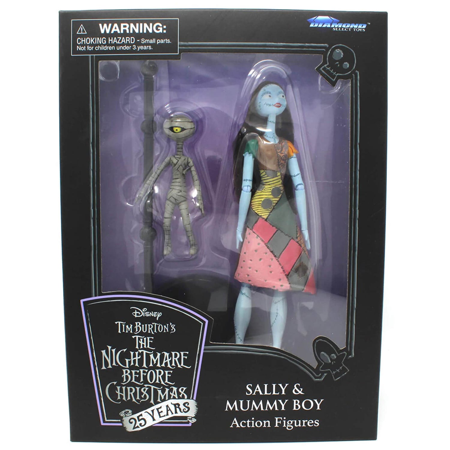 Diamond Select Nightmare Before Christmas Happy Sally & Mummy Boy Action Figure