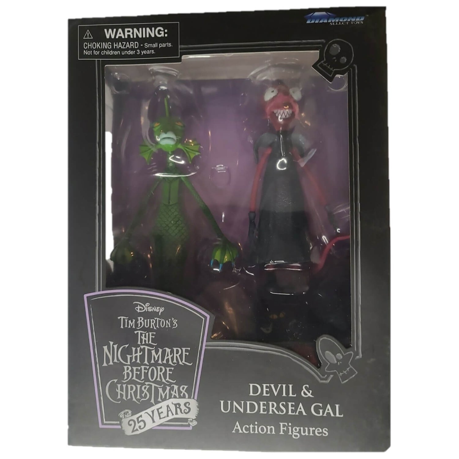 Diamond Select Nightmare Before Christmas Devil and Undersea Gal Action Figure