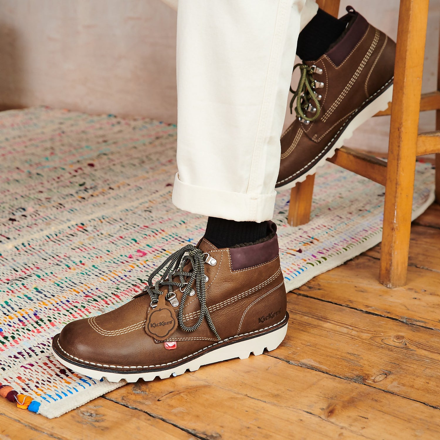 Kickers men's kick hi ankle boots shop