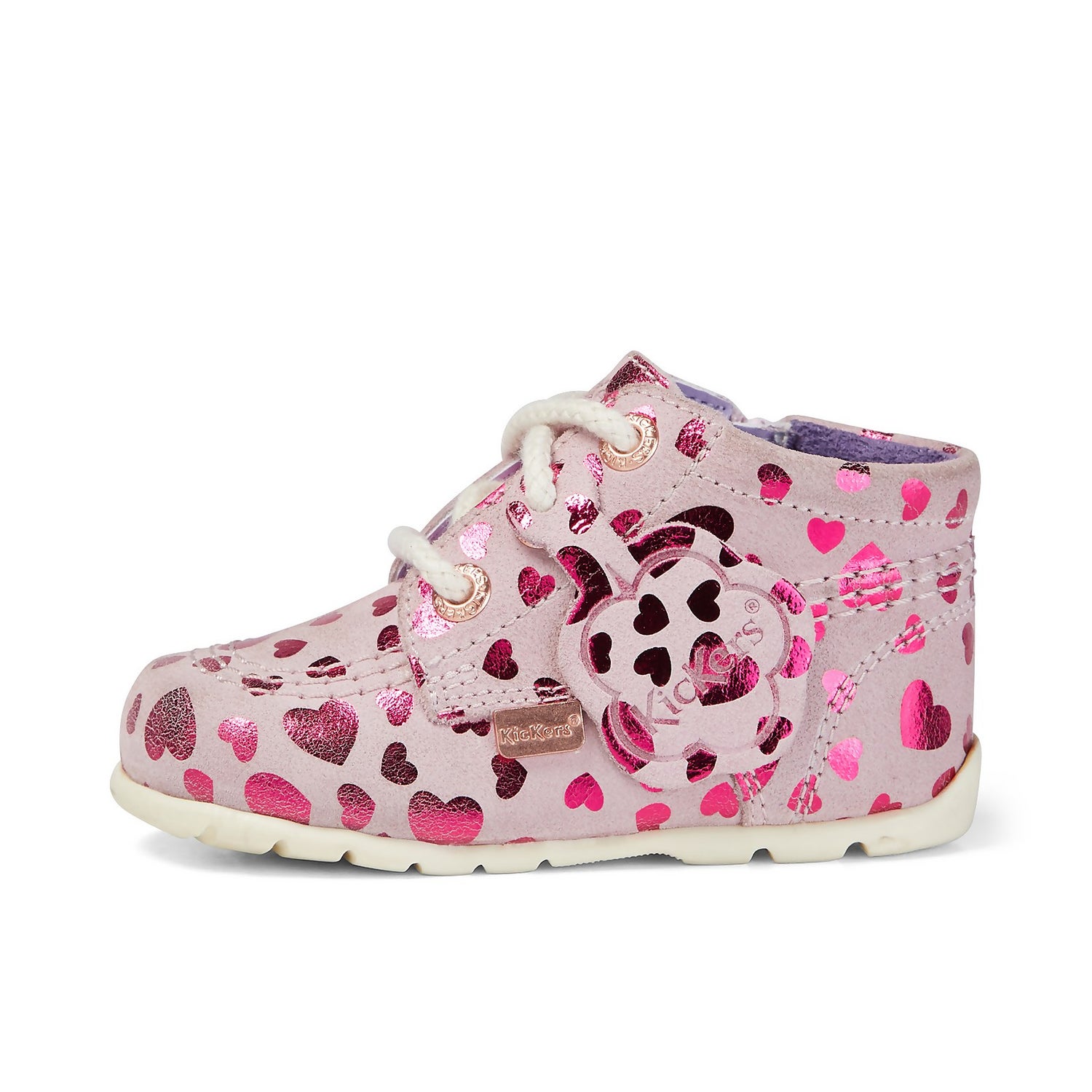 Baby girl pink kickers on sale
