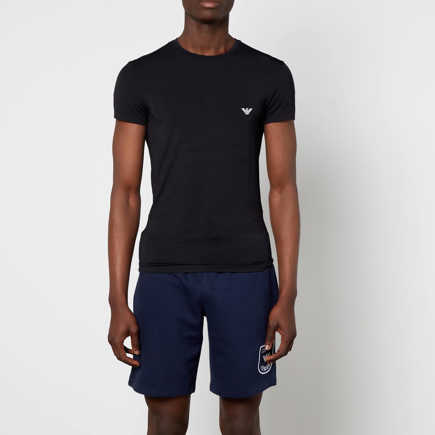 Emporio Armani Men's Soft Modal T-Shirt - Black - S