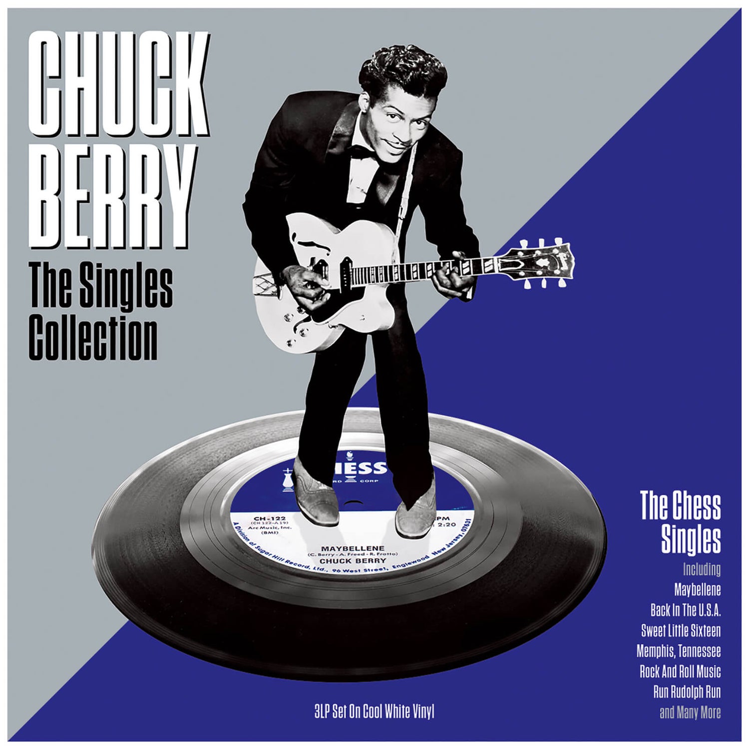 Chuck Berry - The Singles Collection (White Vinyl) Vinyl 3LP