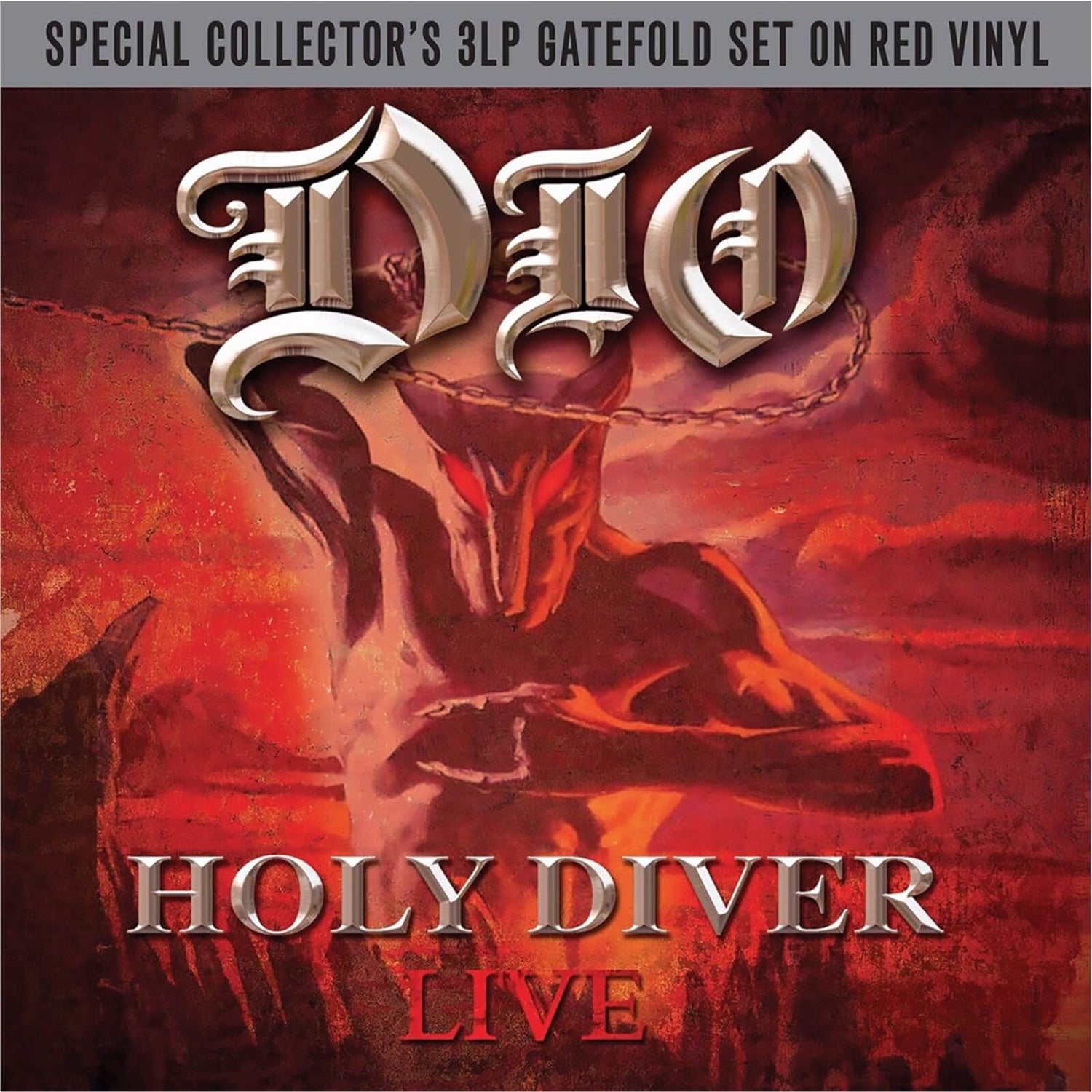 Dio - Holy Diver (Red Vinyl) Vinyl 3LP