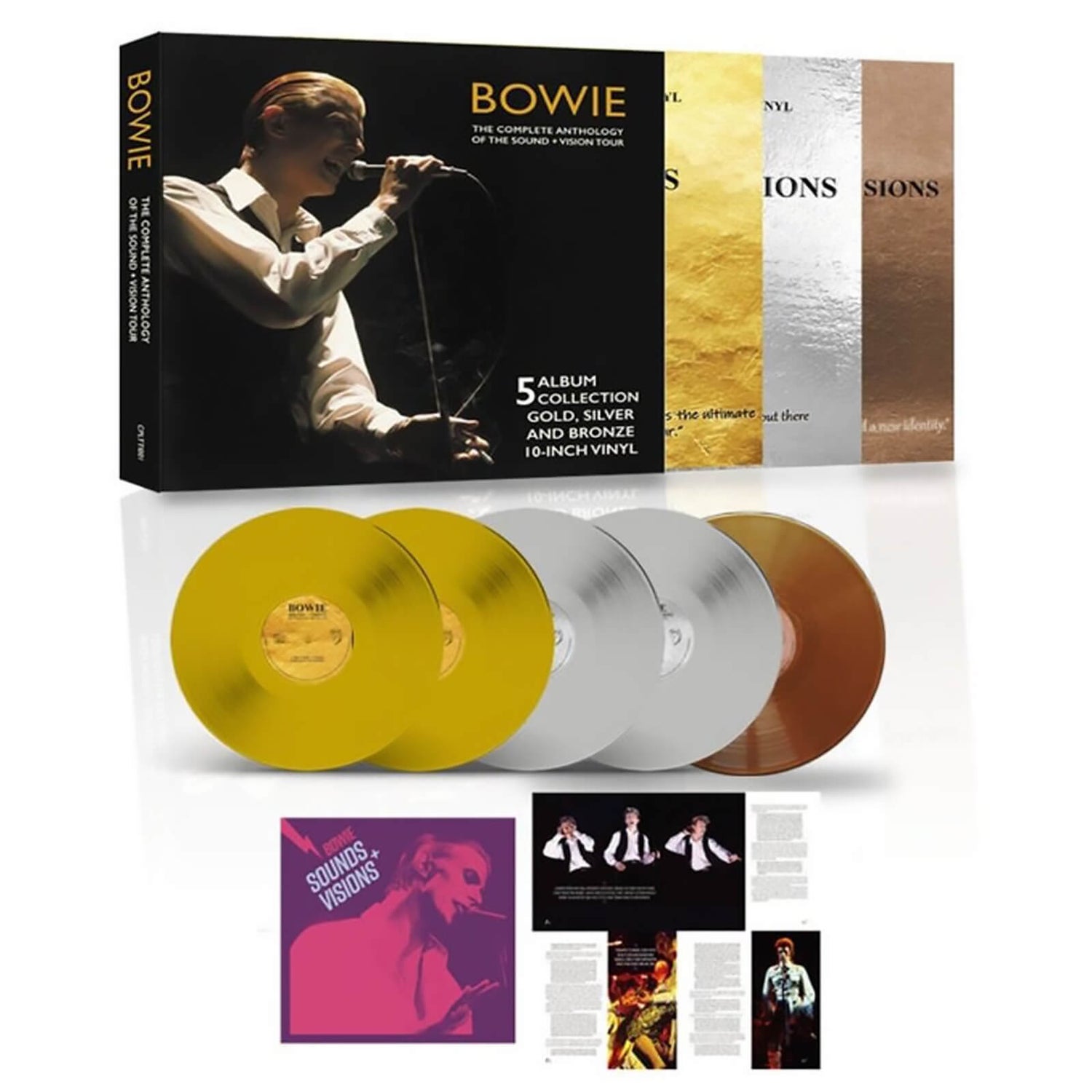 David Bowie - The Sound And Vision Tour Deluxe Edition (Coloured 10 Inch Vinyl) Vinyl Box Set