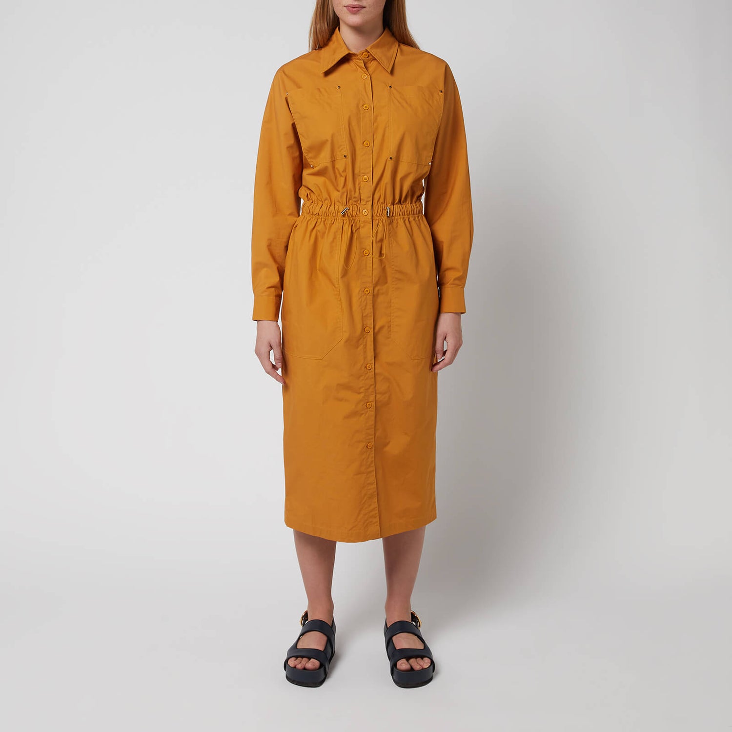 L.F Markey Women's Remi Dress - Mustard - UK 10