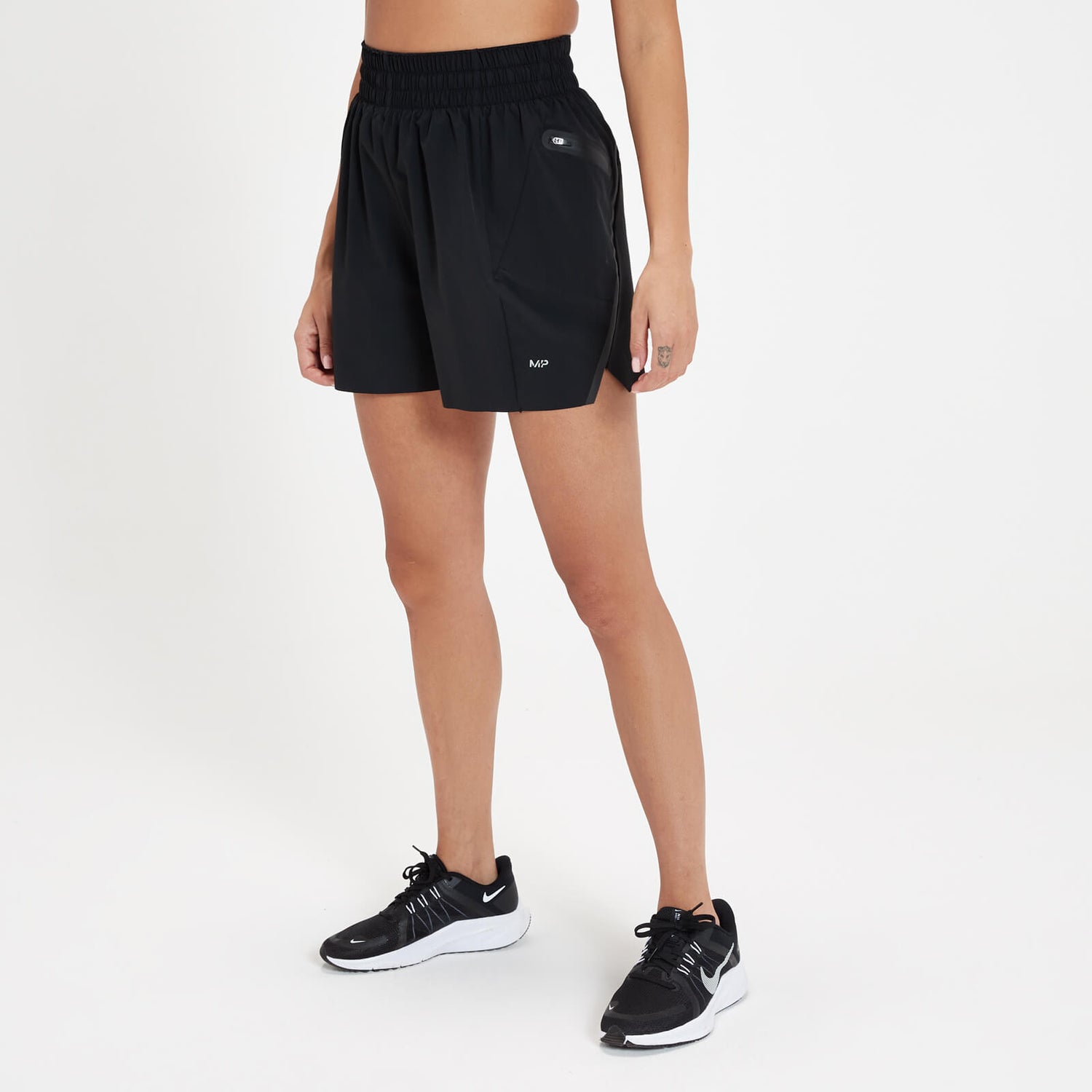 MP ženske Velocity Ultra reflektirajuće kratke hlače za trčanje - crna boja