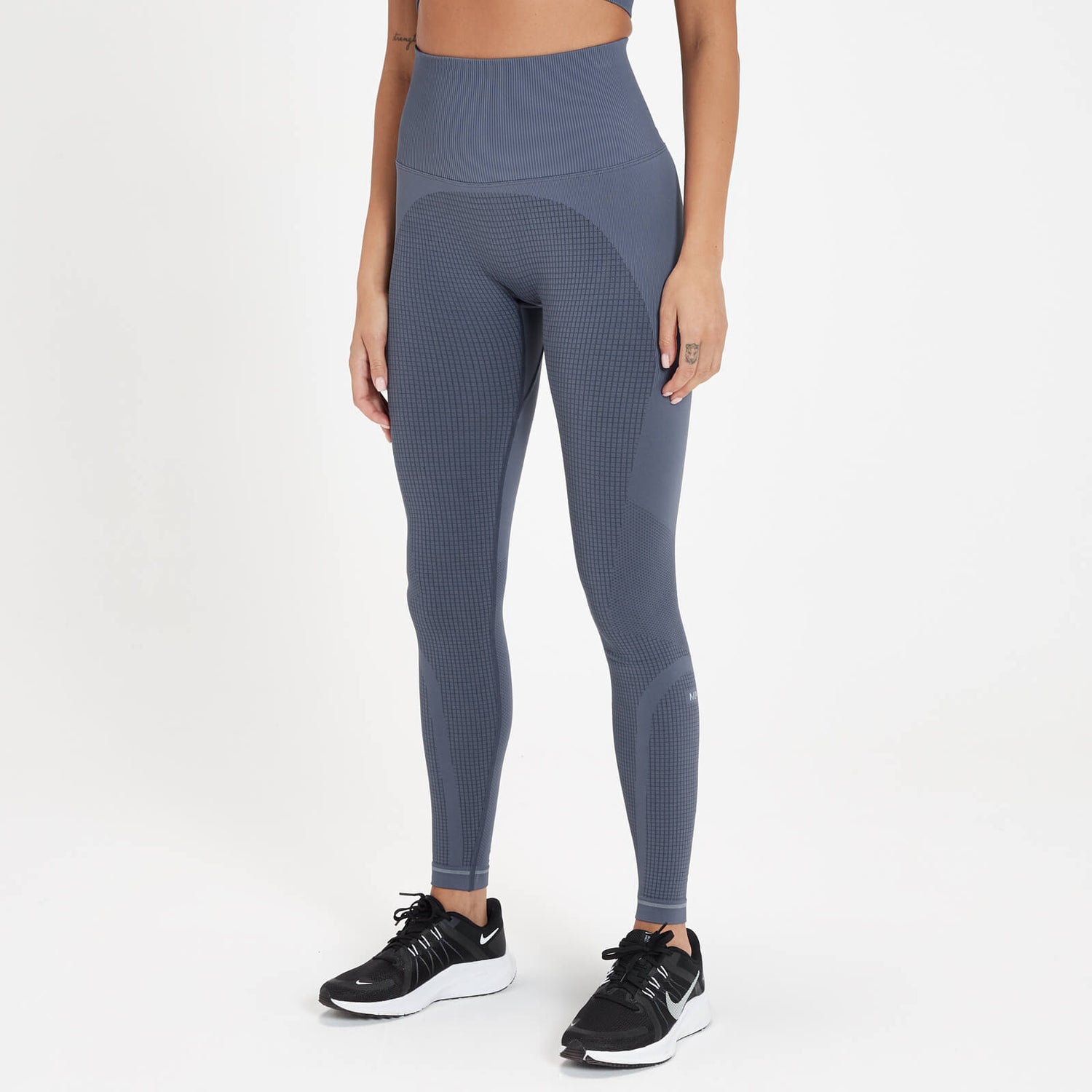 MP Velocity Ultra grafeen naadloze legging voor dames - Schaduwblauw