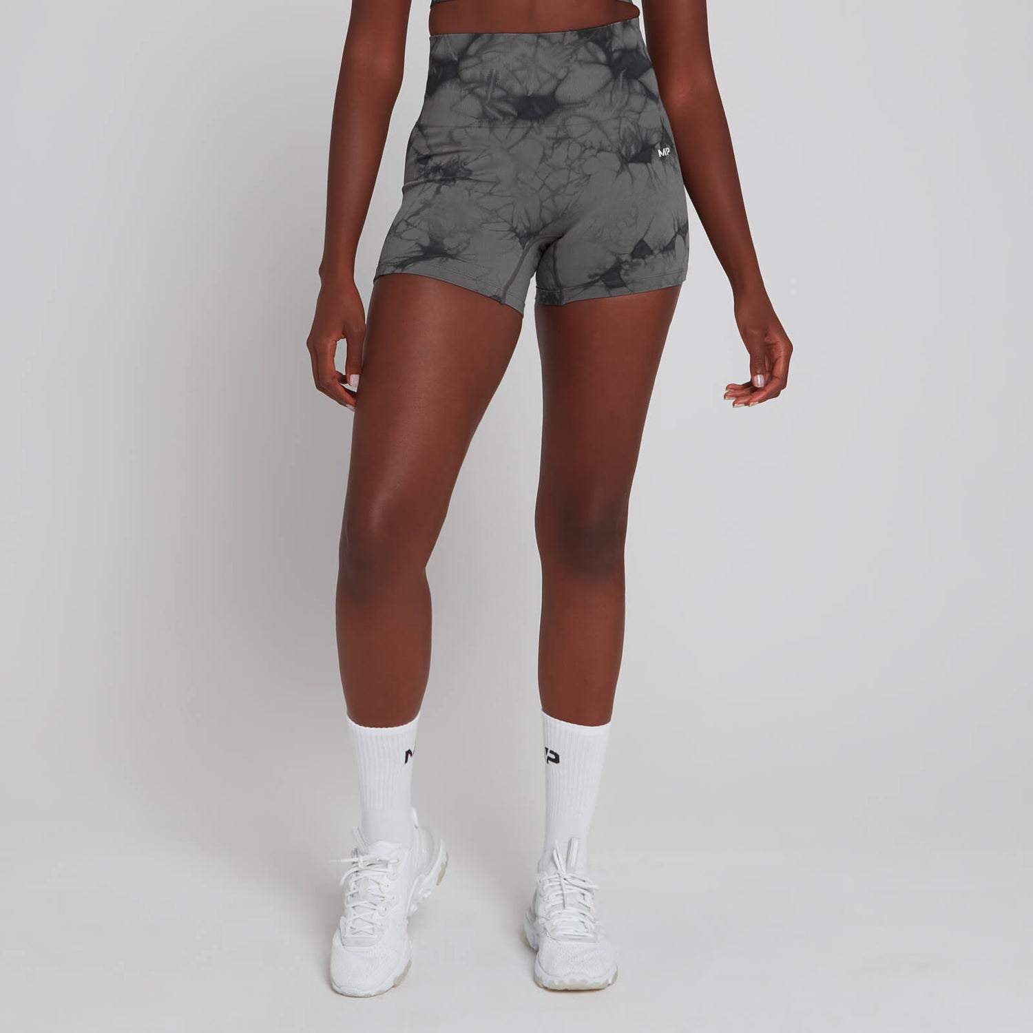 MP Ženske brezšivne kratke hlače za oblikovanje postave Shape Ultra Booty – črna Tie Dye - M