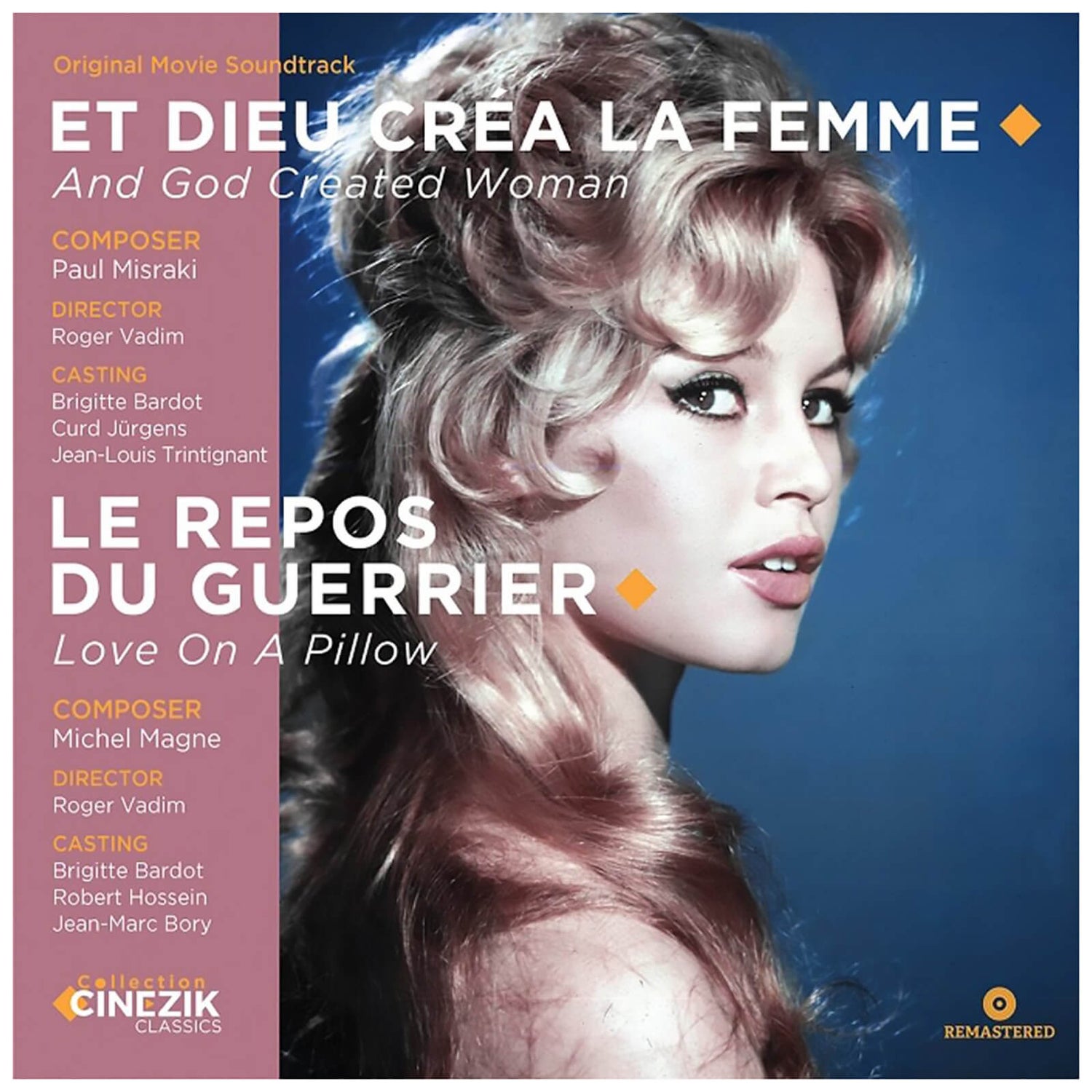 Et Dieu Créa La Femme / Le Repos Du Guerrier Original Movie Soundtrack Vinyl