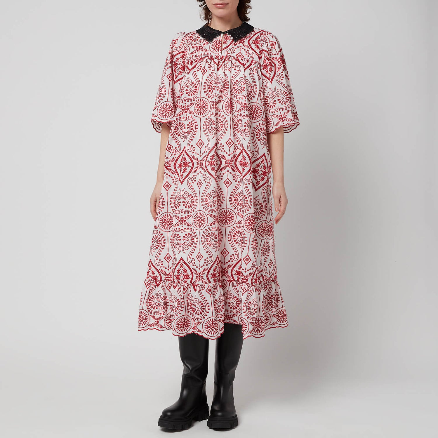 Munthe Women's Nela Dress - White - FR 36/UK 10