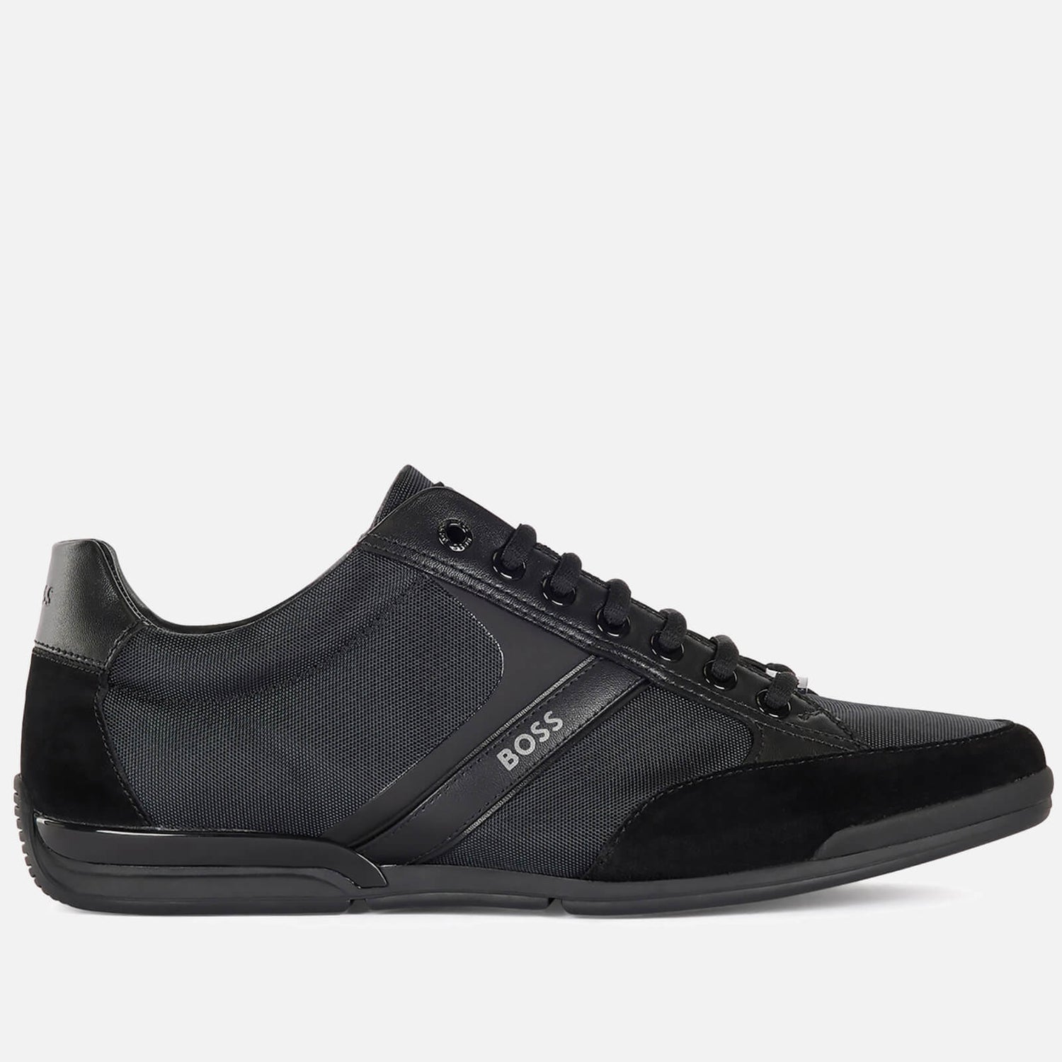 BOSS Men's Saturn Low Profile Trainers - Black - UK 7