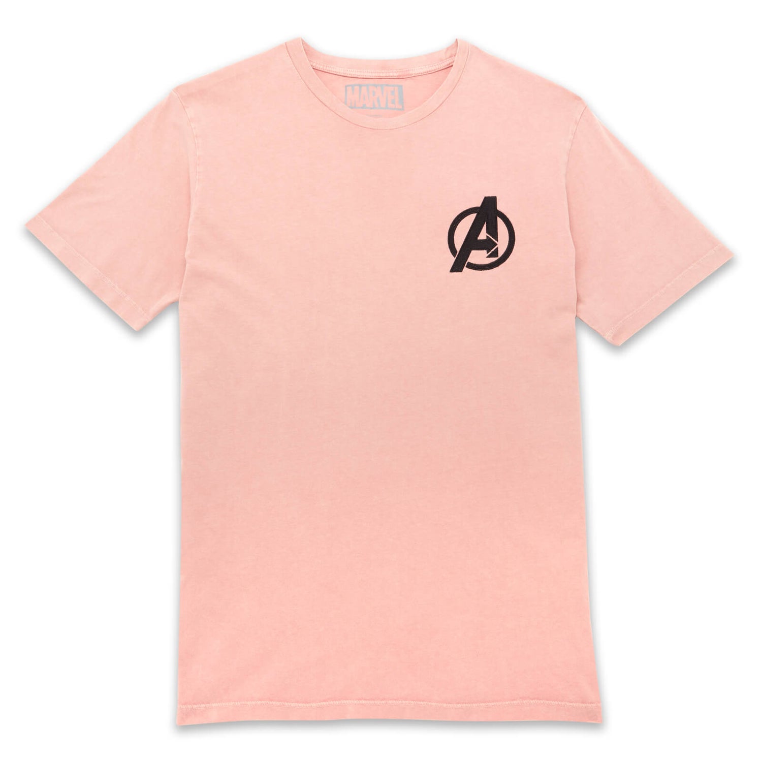 Avengers Logo Unisex T-Shirt - Pink Acid Wash