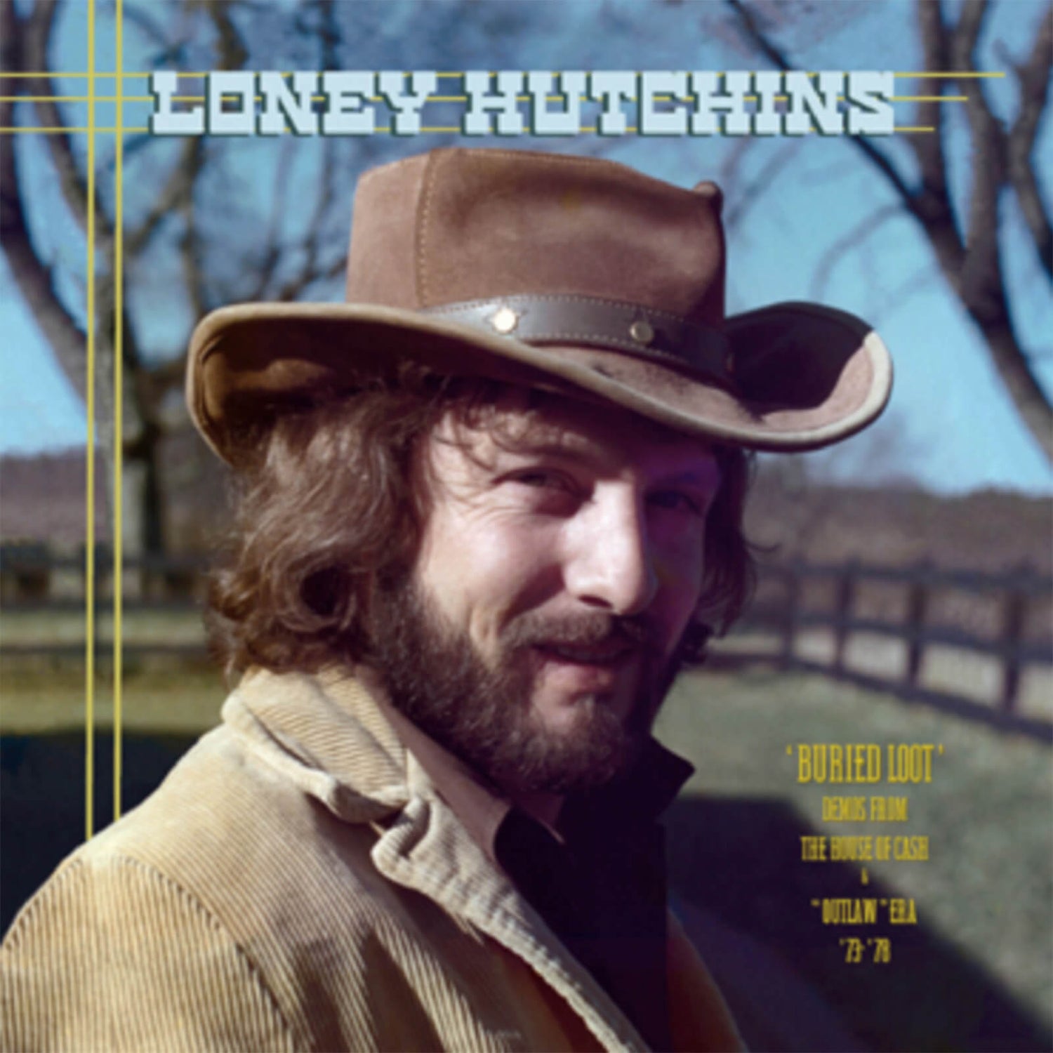 Loney Hutchins - Buried Loot: Demos from the House of Cash and “Outlaw” Era,  &#39;73-&#39;78 2xLP Merchandise | Zavvi España