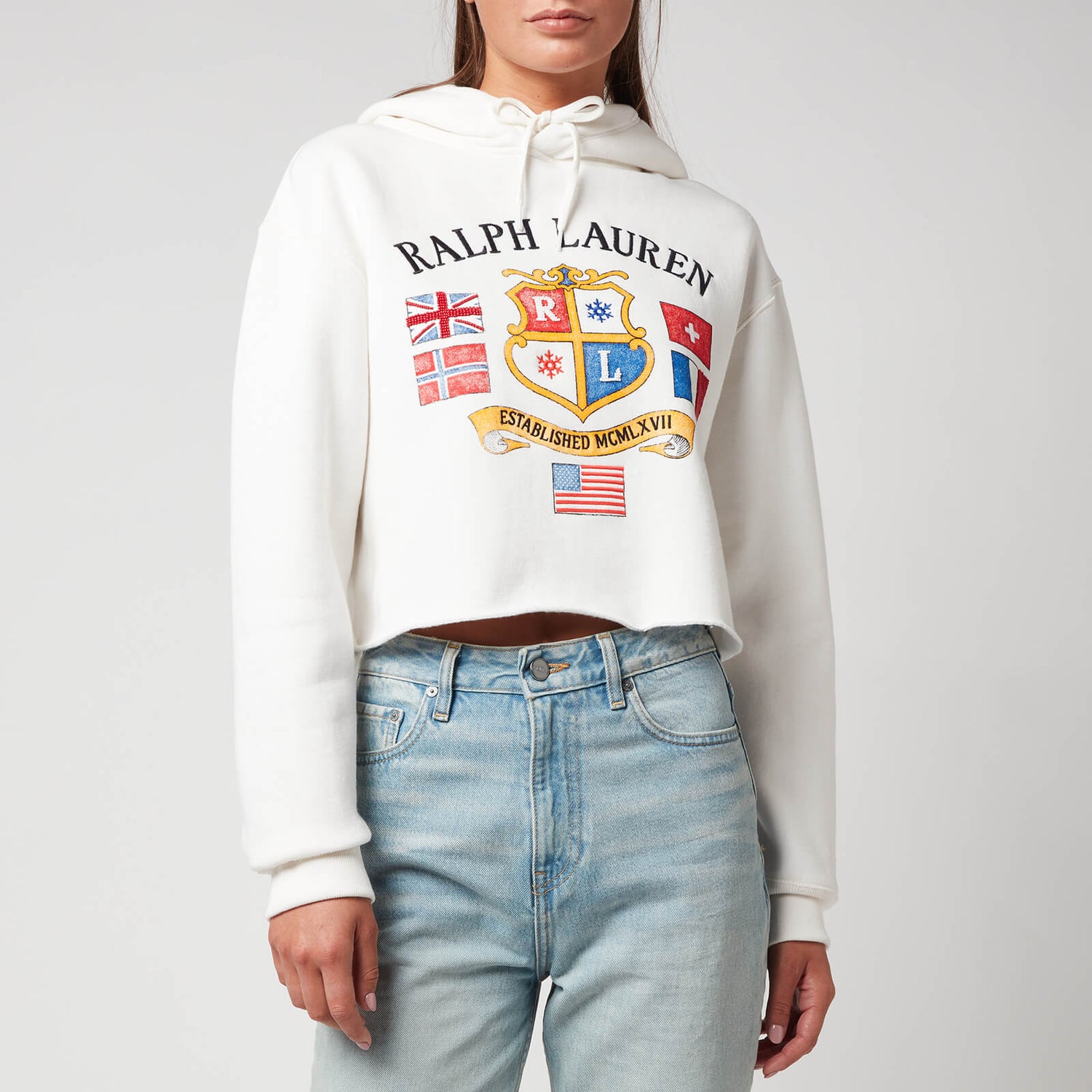 Polo Ralph Lauren Women's Crest Long Sleeve Sweatshirt - Nevis - S