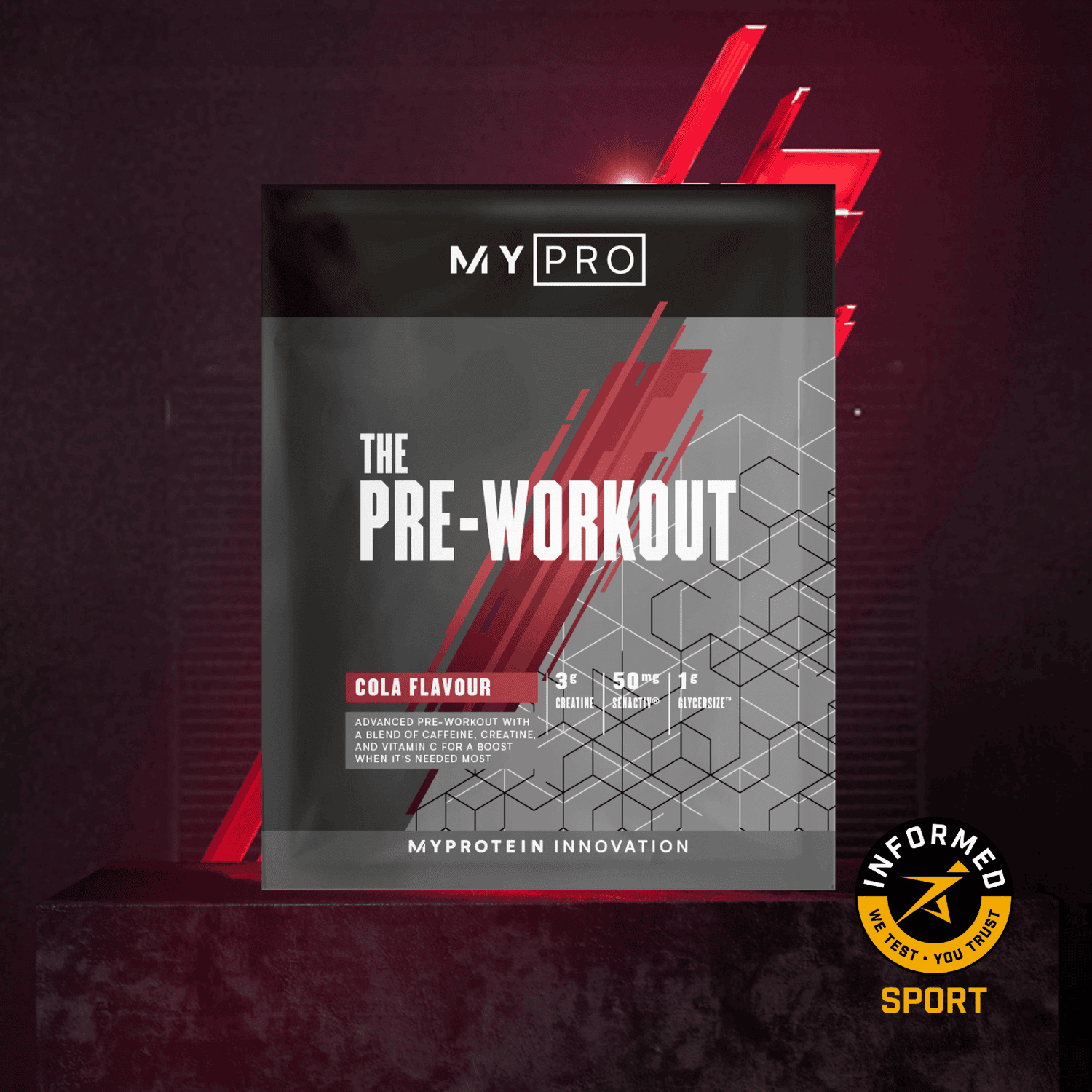 Myprotein THE Pre-Workout Pre V3 (Sample) (AU) - 15.5g - Cola
