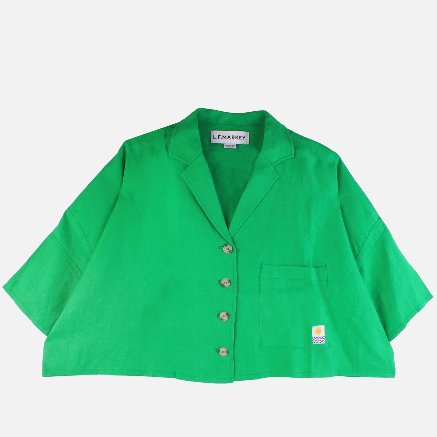 L.F Markey Women's Maxim Shirt - Green - S/M