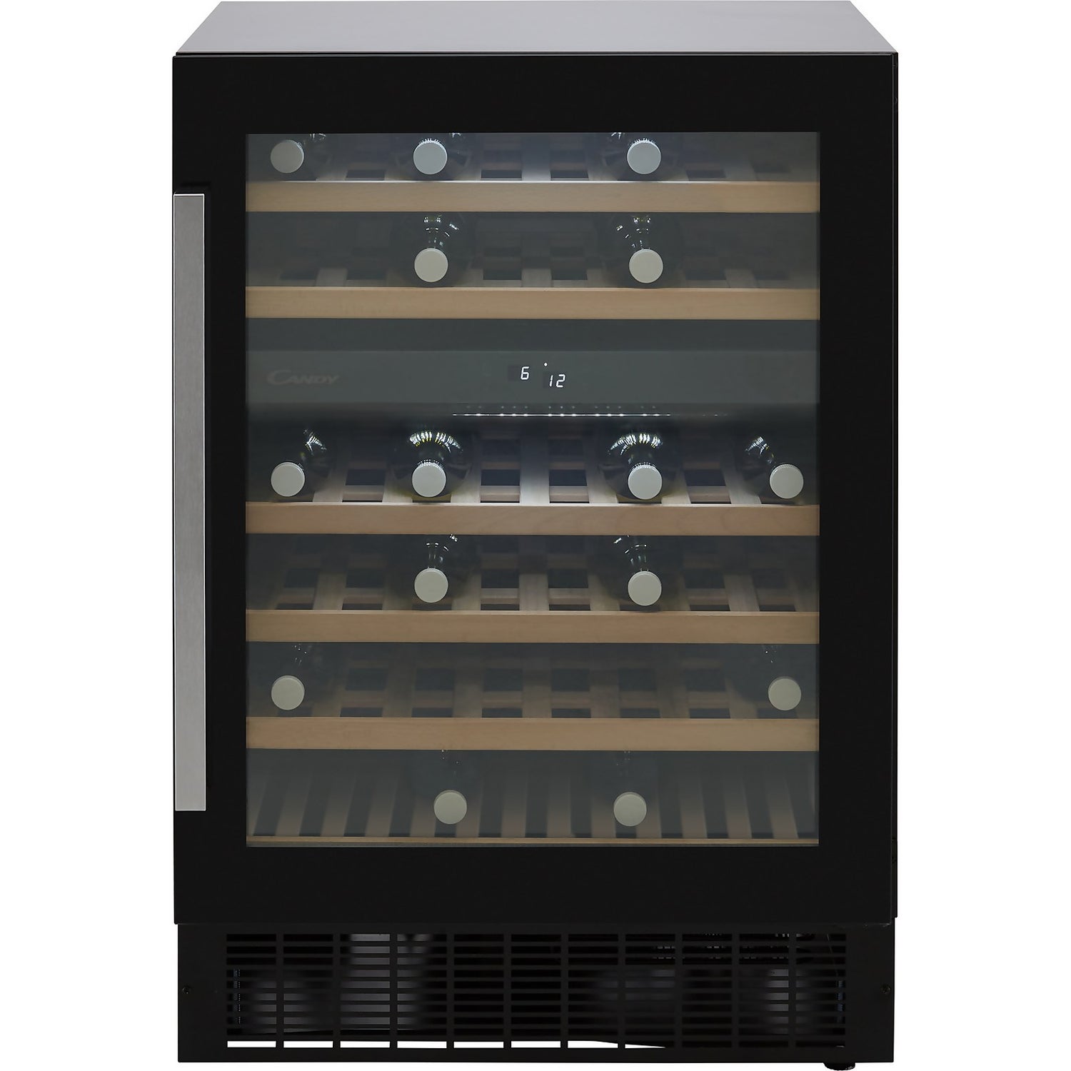 One hundred years vitamin crater Candy CCVB60DUK/N Built In Wine Cooler - Black | Homebase
