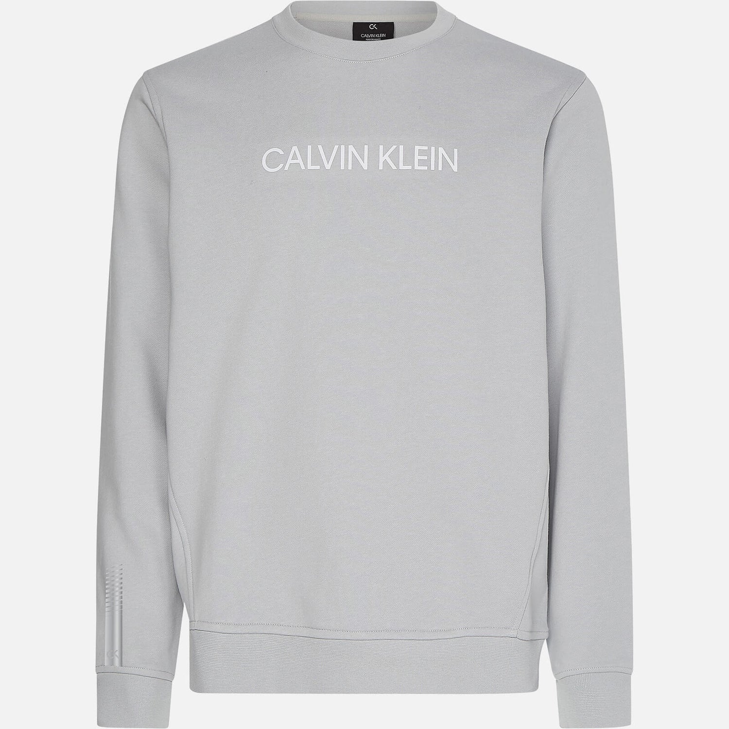 Calvin Klein Performance Men's Crew Sweatshirt - High Rise/CK Black - S