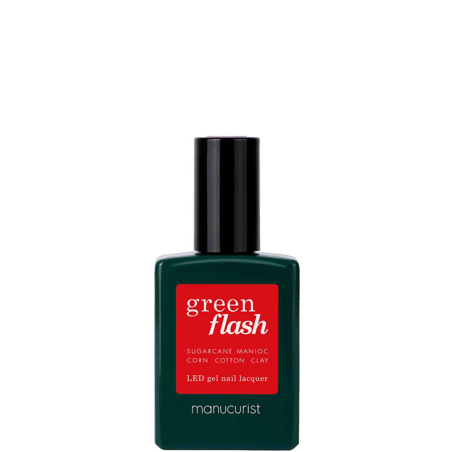 Manucurist Green Flash Varnish - Poppy Red