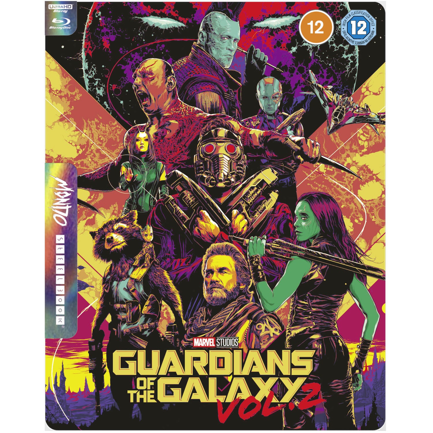 Les Gardiens de la Galaxie Vol. 2 - Steelbook 4K Ultra HD Mondo #52 en Exclusivité Zavvi (Blu-ray inclus)