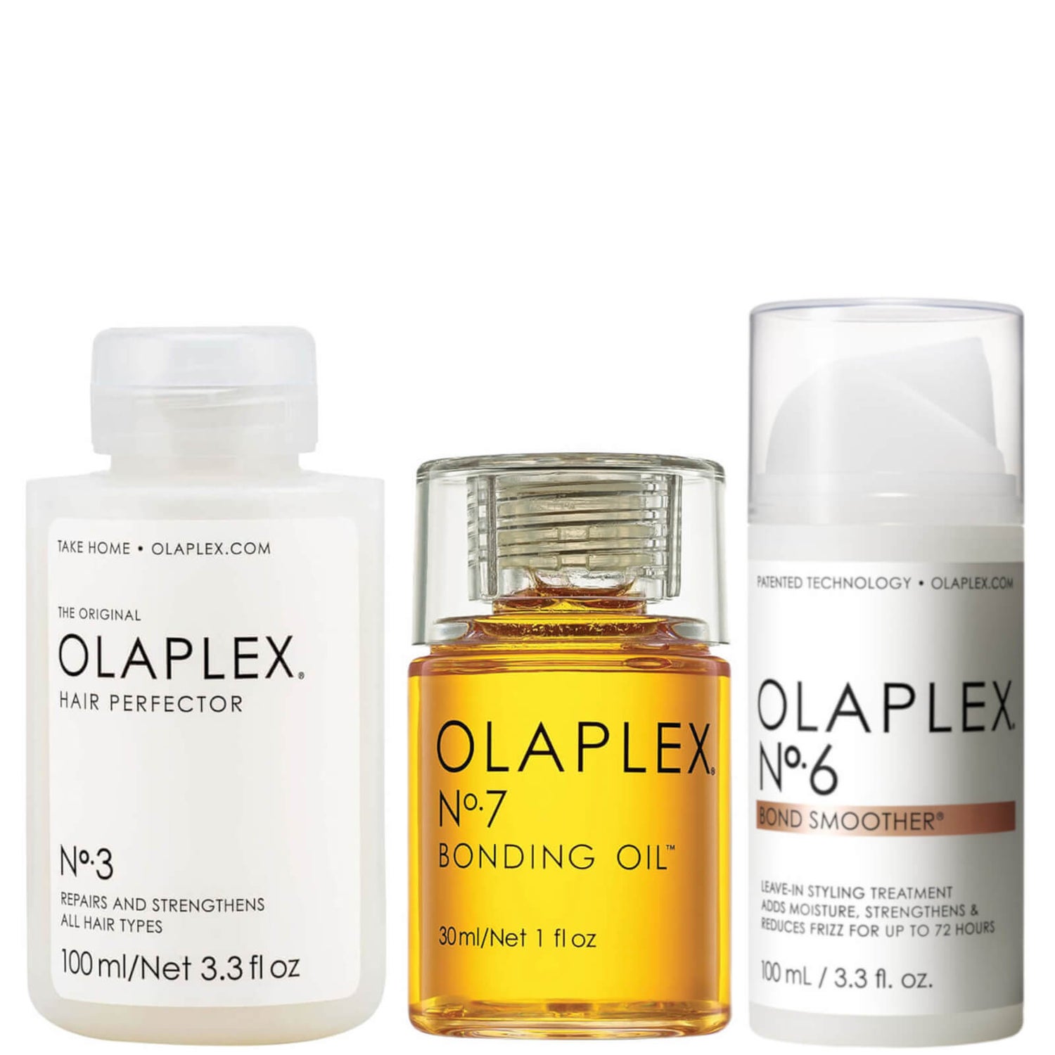 Olaplex No.3, No.6 and No.7 Bundle