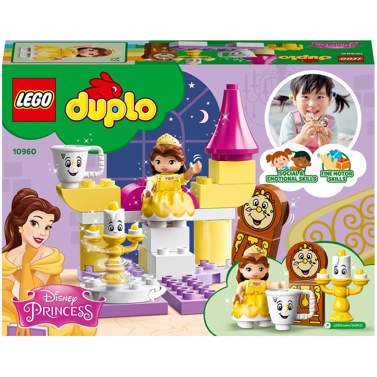 LEGO DUPLO Disney: Belle's Ballroom Toy for Toddlers (10960)