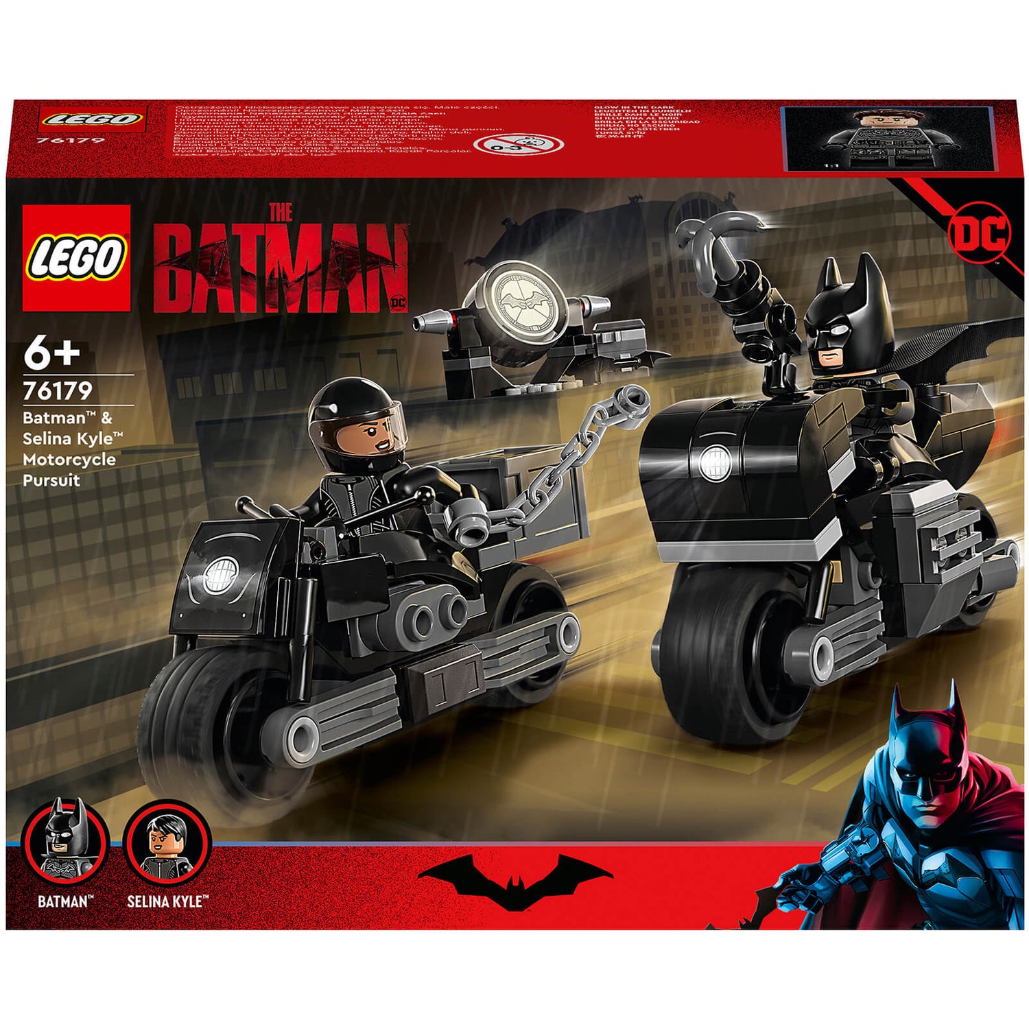 LEGO DC Batman & Selina Kyle Motorcycle Pursuit Set (76179)