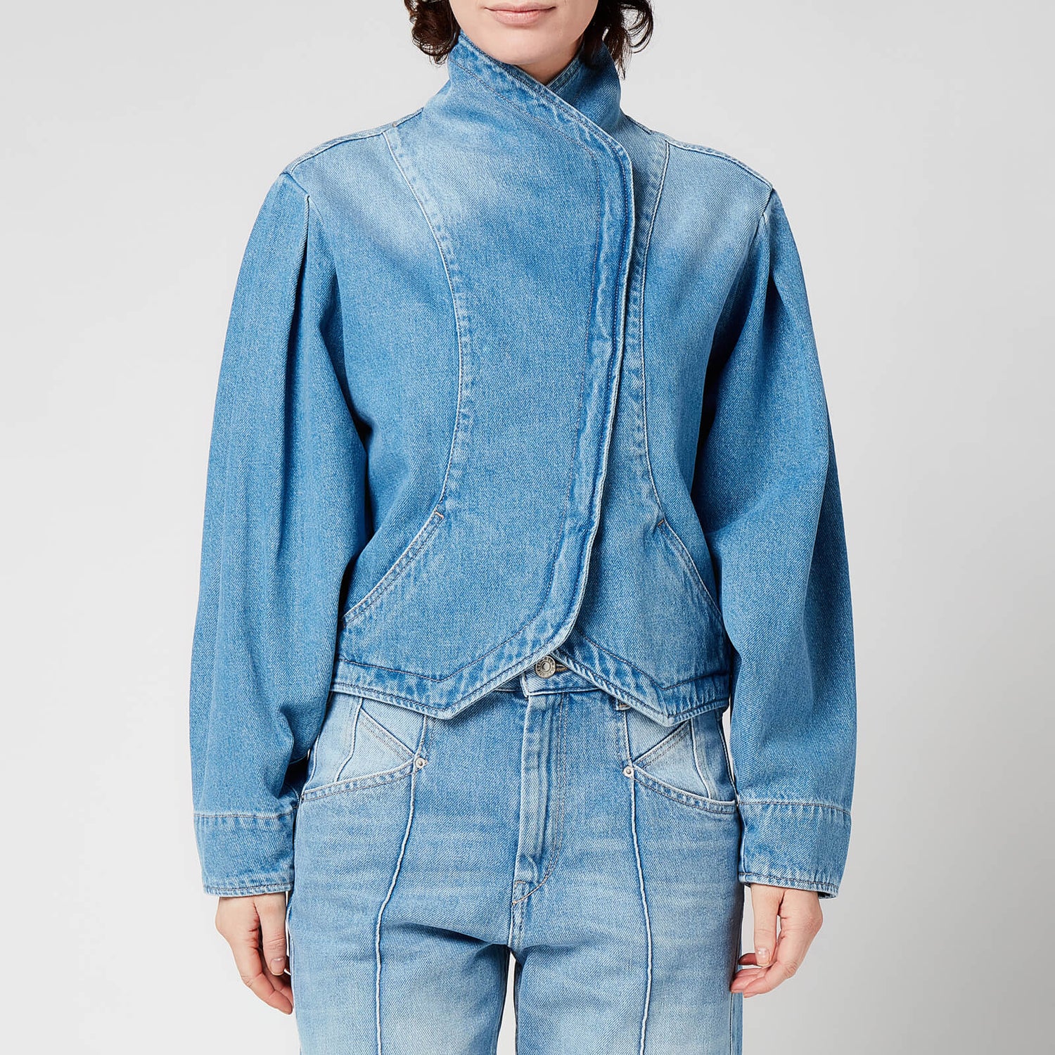 Isabel Marant Women's Pauline Denim Jacket - Blue - FR 36/UK 8