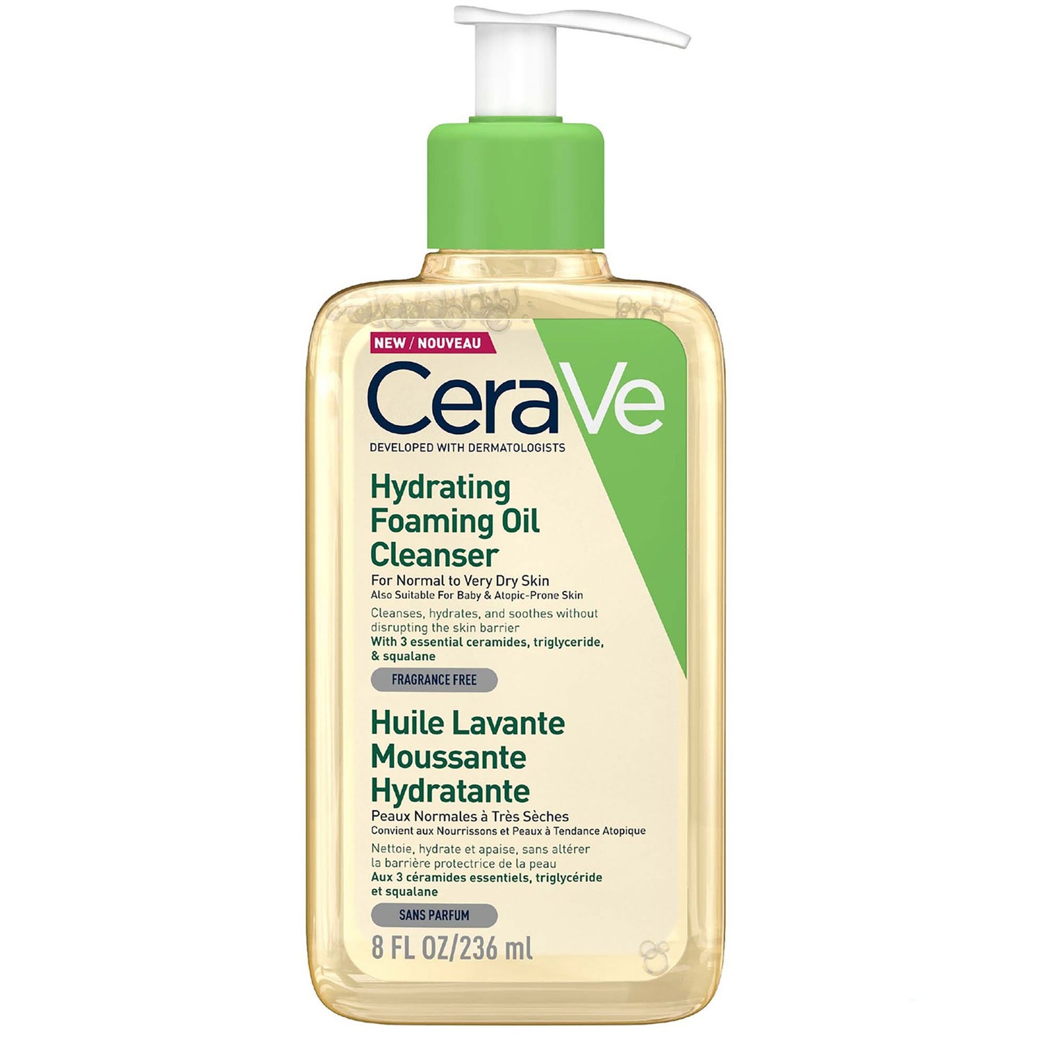 CeraVe Hydrating Foaming Oil Cleanser 236ml