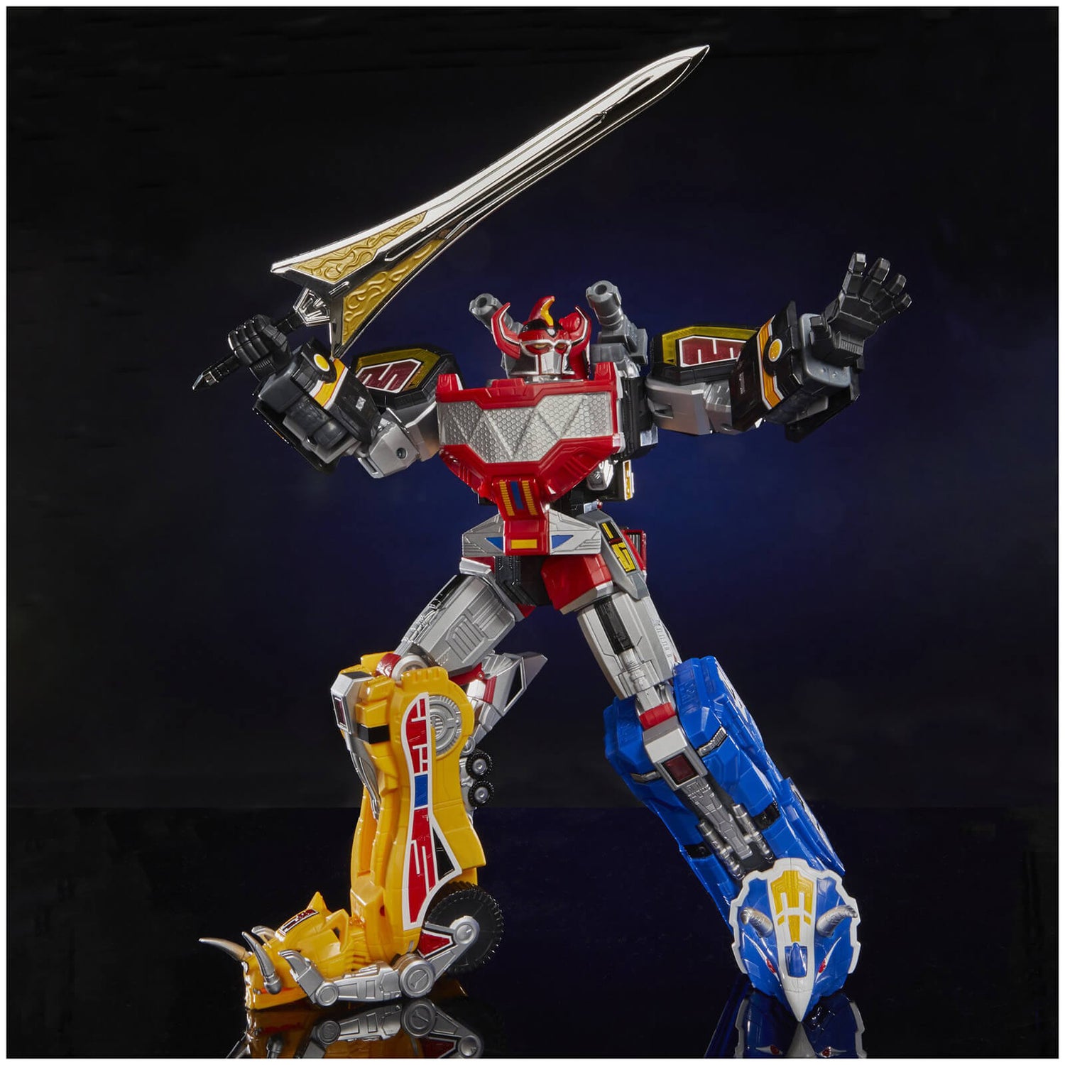 Hasbro Power Rangers Lightning Collection Zord Ascension Project Mighty Morphin Dino Megazord Figure