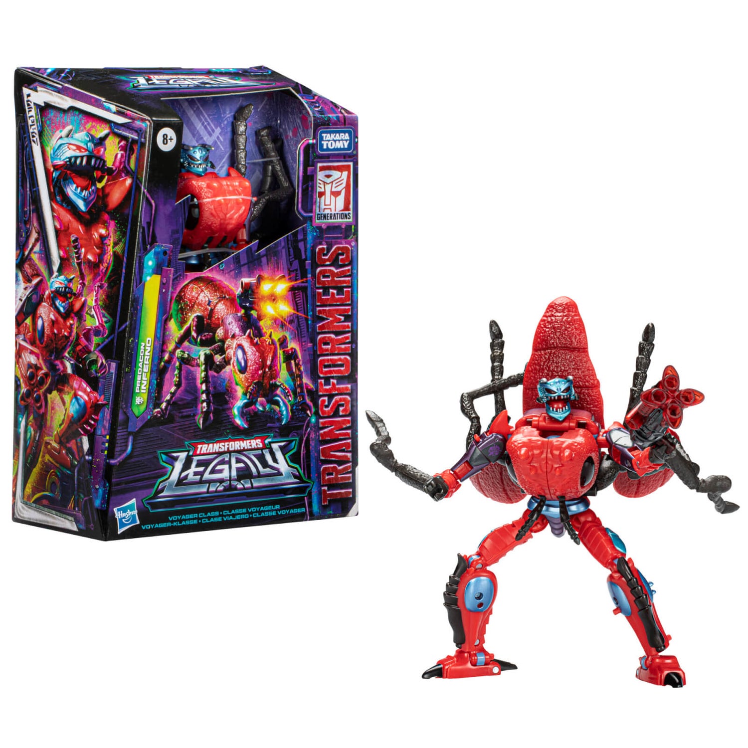 Hasbro Transformers Generations Legacy Voyager Predacon Inferno