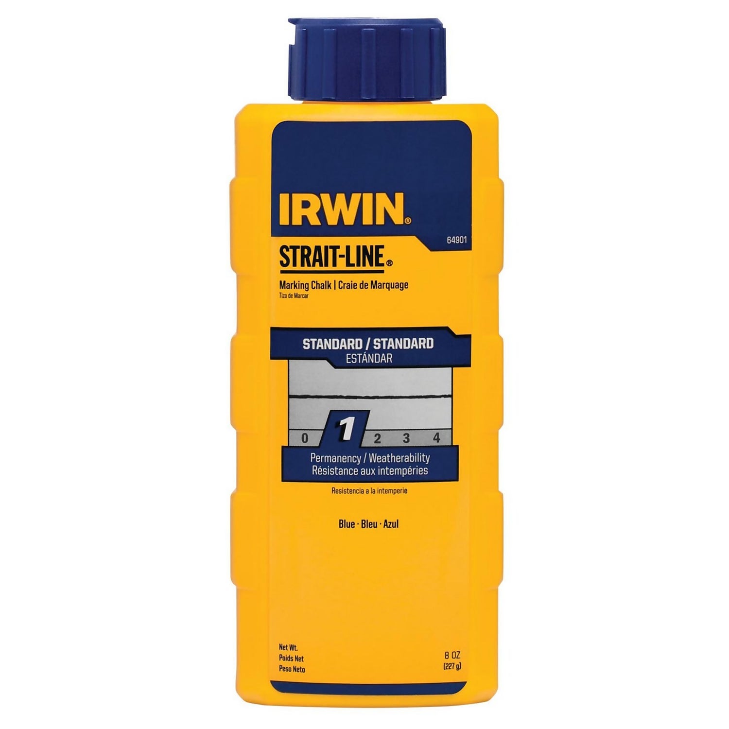 IRWIN STRAIT-LINE Blue Marking Chalk 8oz/227g (64901)