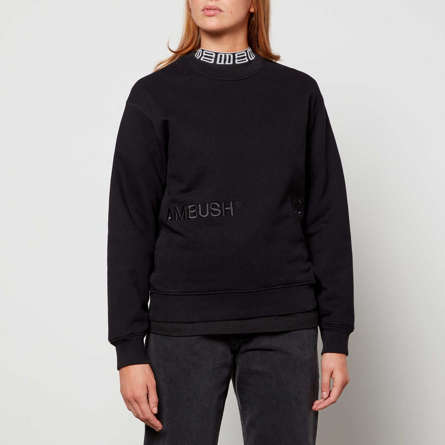 AMBUSH Women's Crewneck Sweatshirt - Black - XS