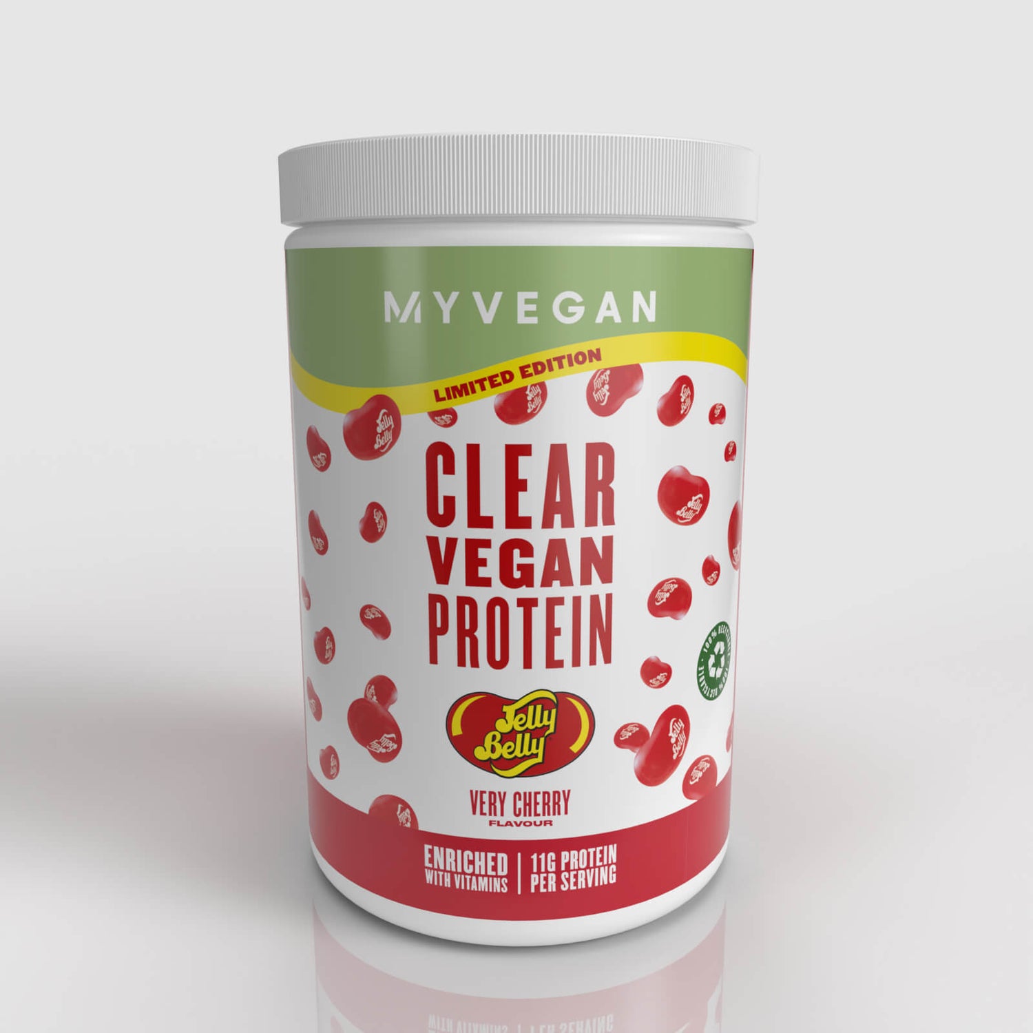 Čisti veganski proteinski prah – ograničeno izdanje crne trešnje