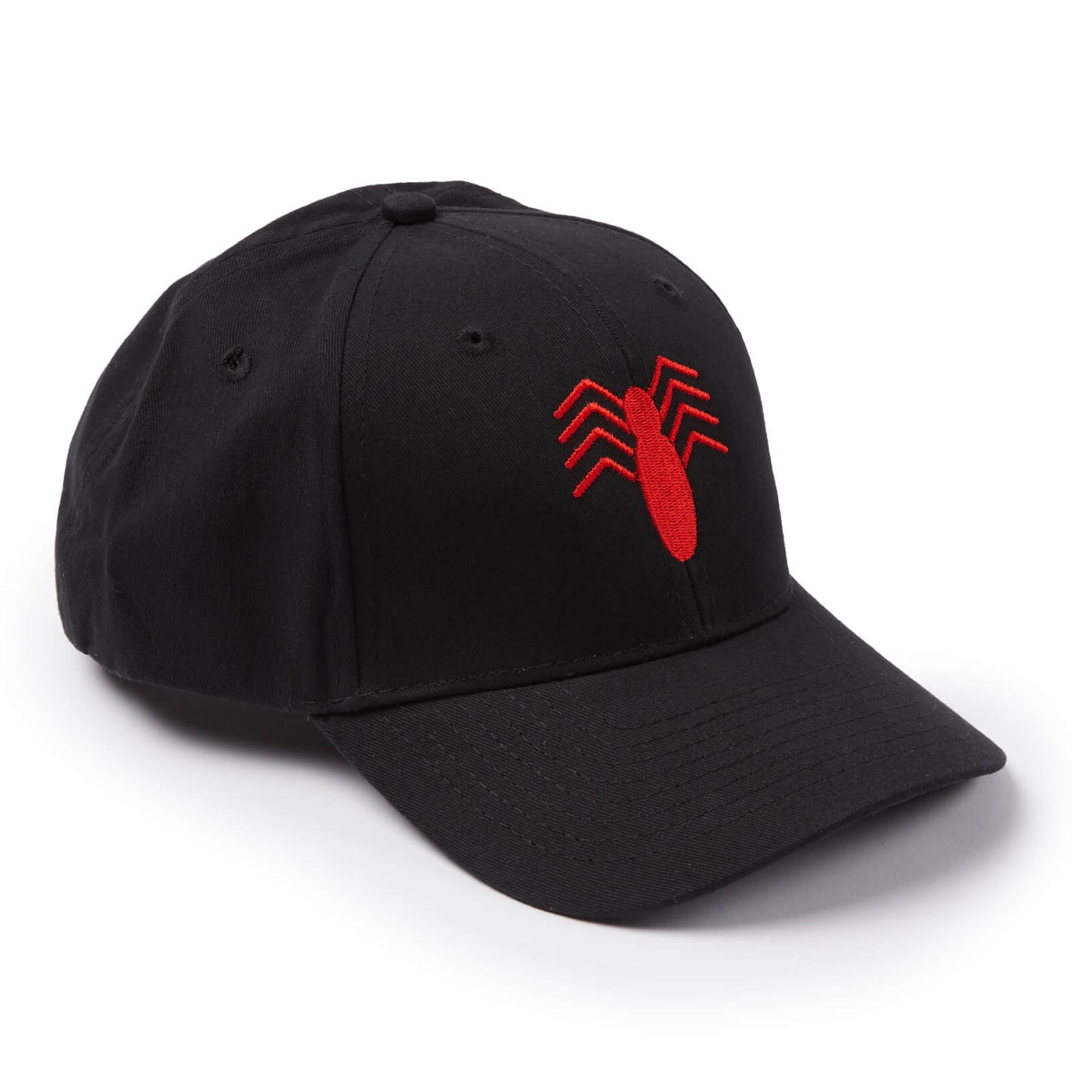 Marvel Spider-Man Emblem Baseball Cap - Black