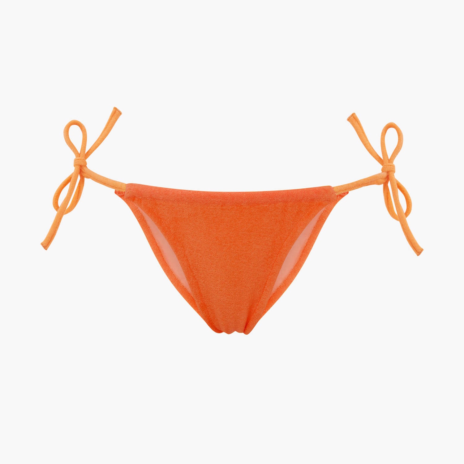 Les Girls Les Boys Towelling Tiny Bikini Bottoms Sherbet