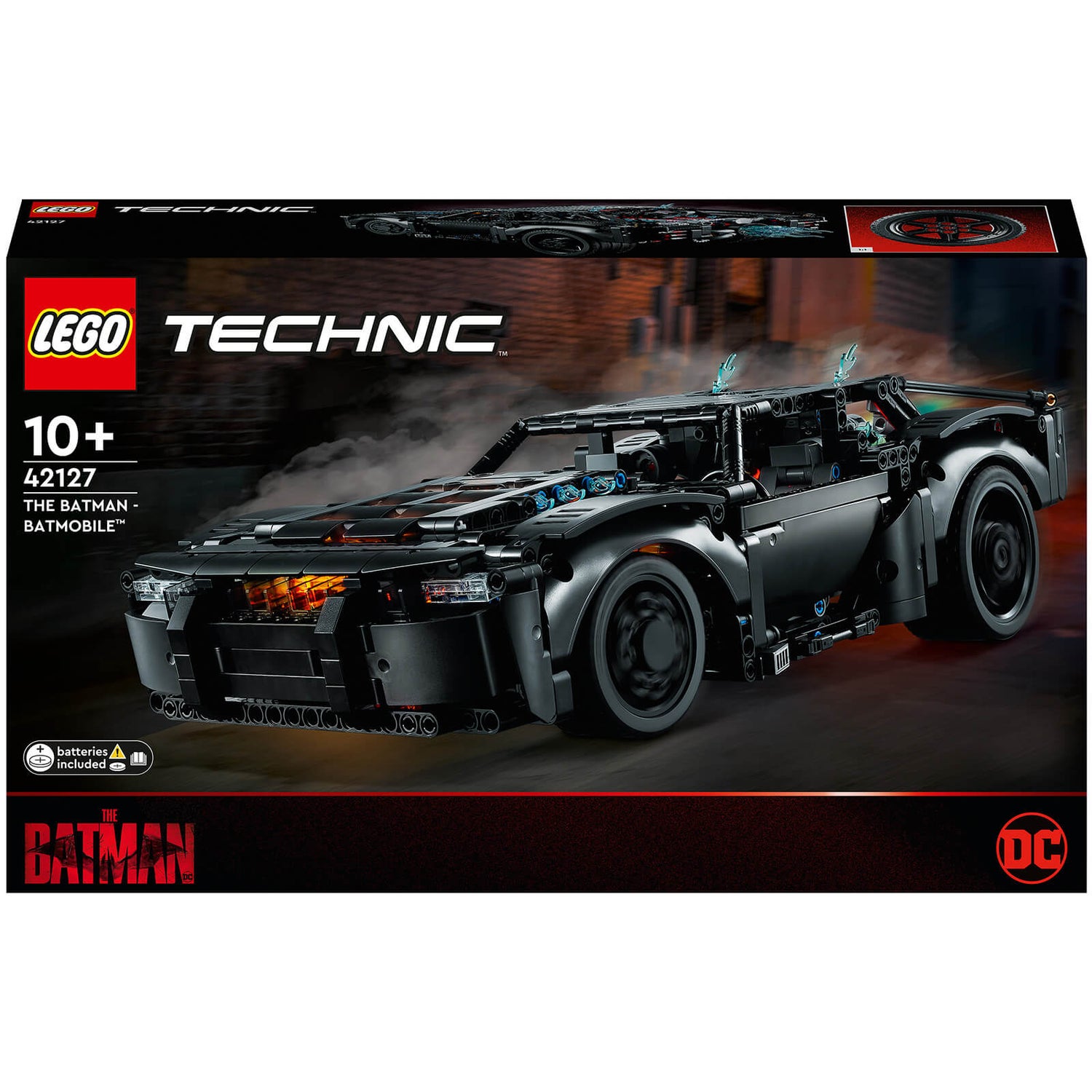 LEGO Technic: THE BATMAN BATMOBILE™ (42127) - Zavvi US
