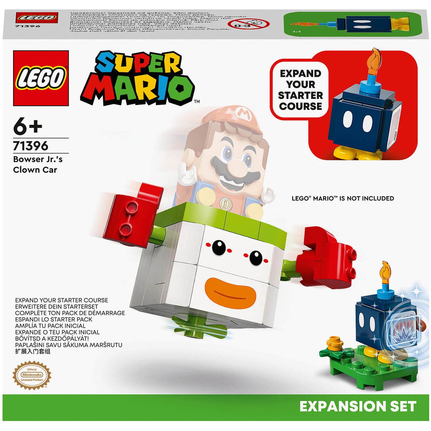 LEGO Super Mario™ Bowser Jr. Clown Car Expansion Set (71396)