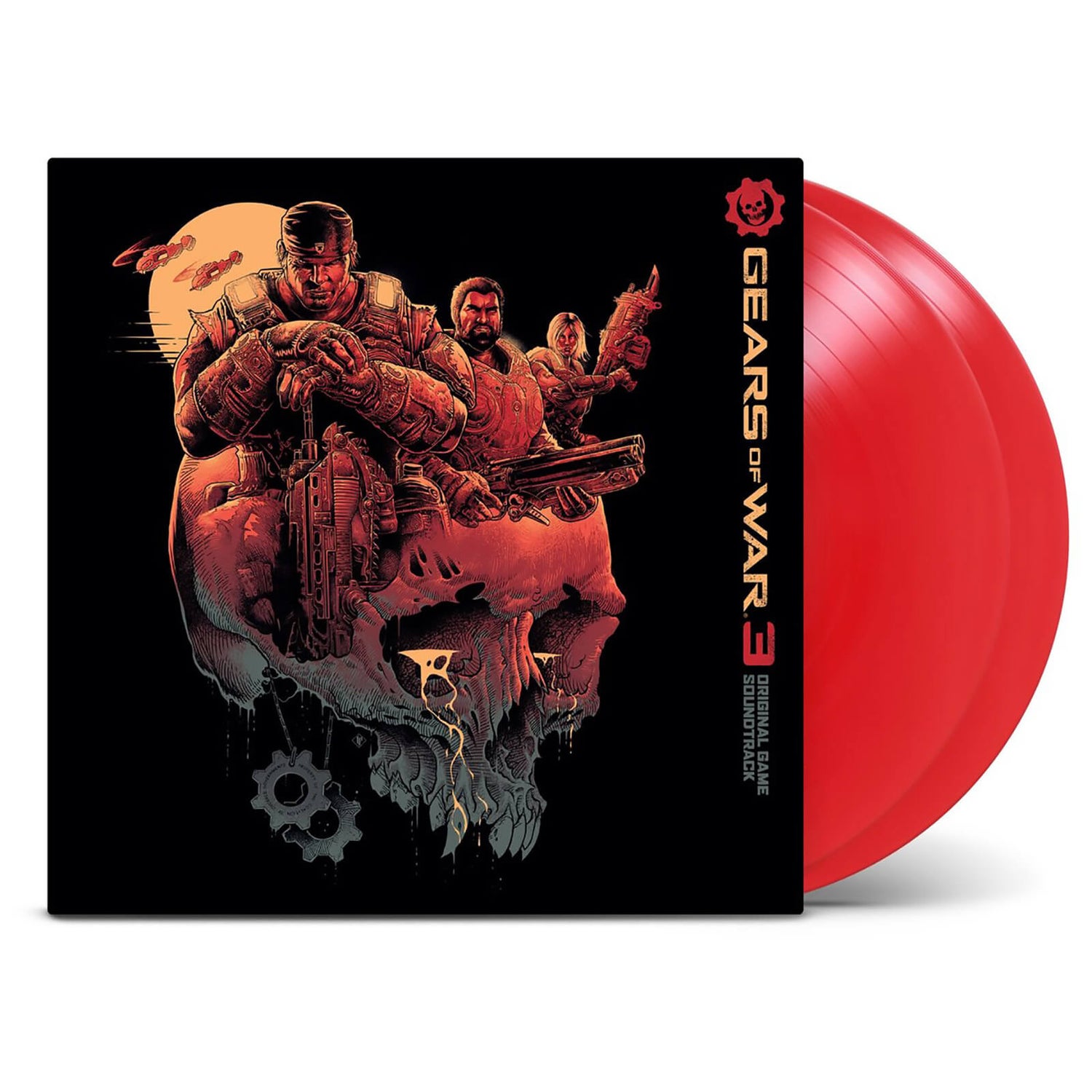 Laced Records - Gears of War 3 (Original Soundtrack) Vinyl 2LP Red