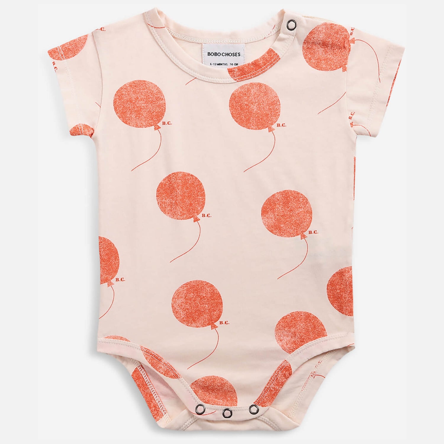 BoBo Choses Baby Balloon All Over Short Sleeve Body