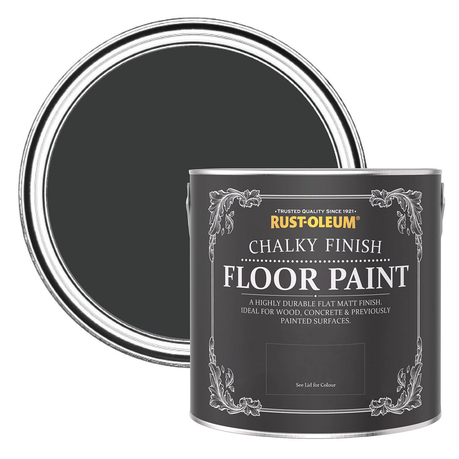 Rustoleum chalk clearance paint anthracite