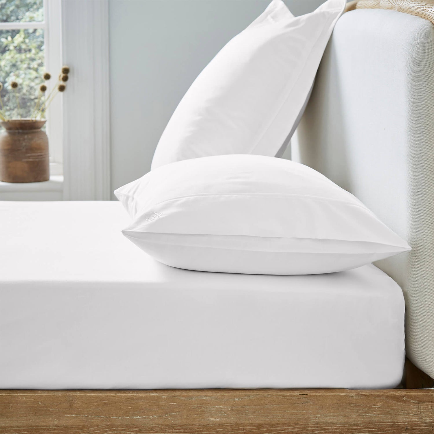Ted Baker Fitted Sheet - White - Single