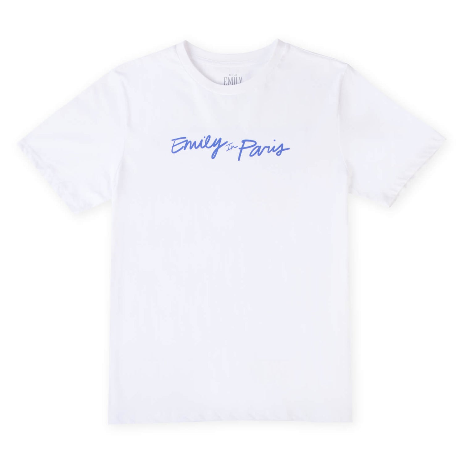 Emily In Paris Signature Unisex T-Shirt - White
