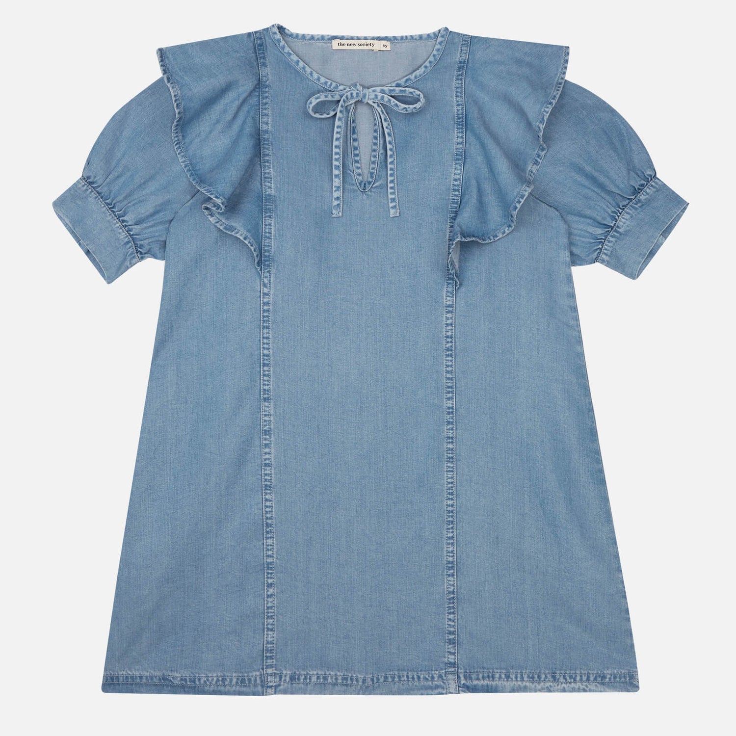 The New Society Girls' Annah Dress - Blue - 10 Years