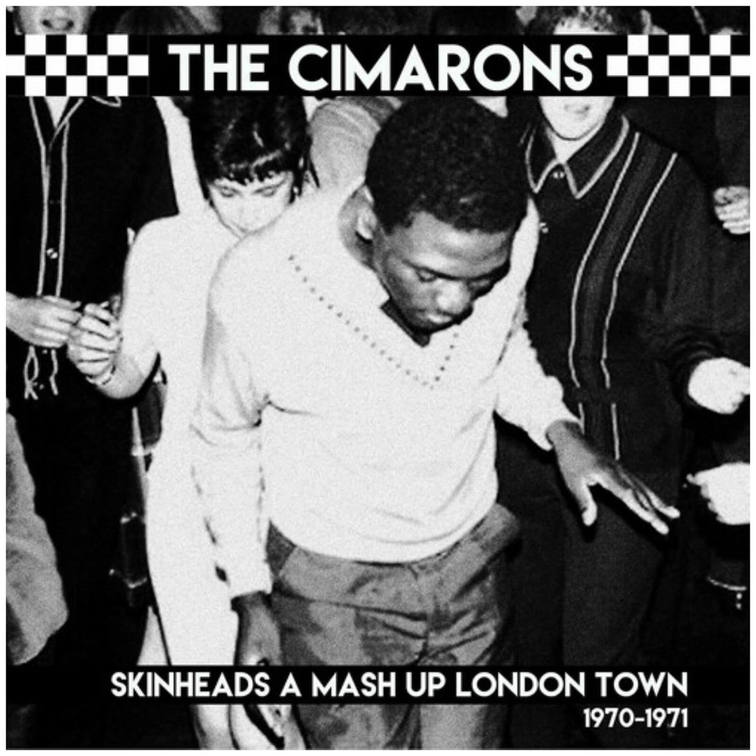 The Cimarons - Skinheads A Mash Up London Town 1970-1971 Vinyl (Black & White Splatter)