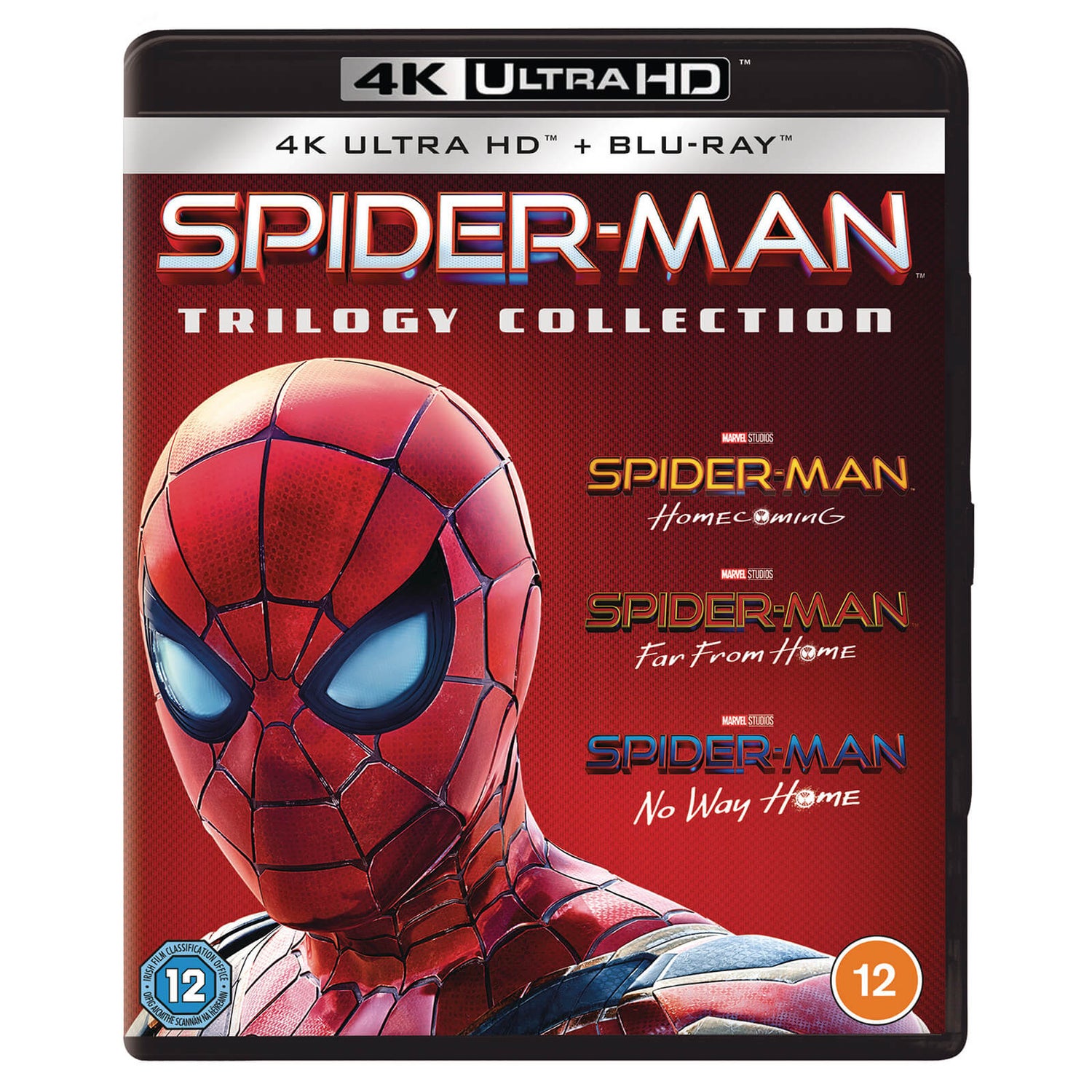 Spider-Man Triple: Home Coming, Far from Home & No Way Home - 4K Ultra HD (Includes Blu-ray)
